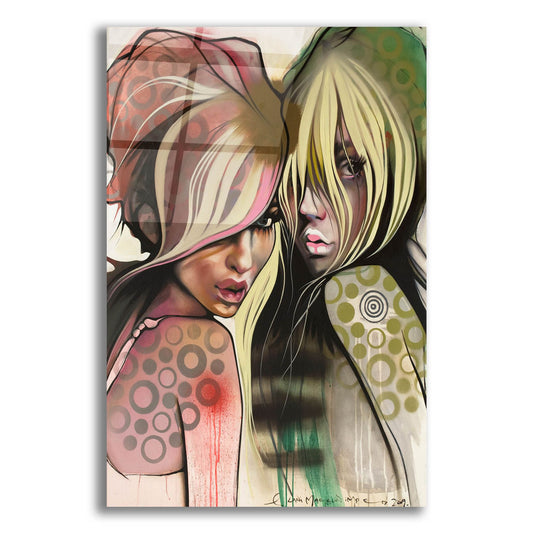 Epic Art 'Two Betties' by Lani Imre, Acrylic Glass Wall Art