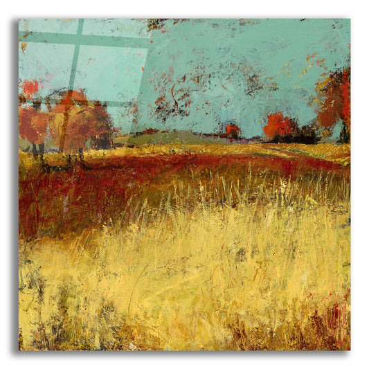 Epic Art 'Country Side No 2' by Linda Nickell, Acrylic Glass Wall Art