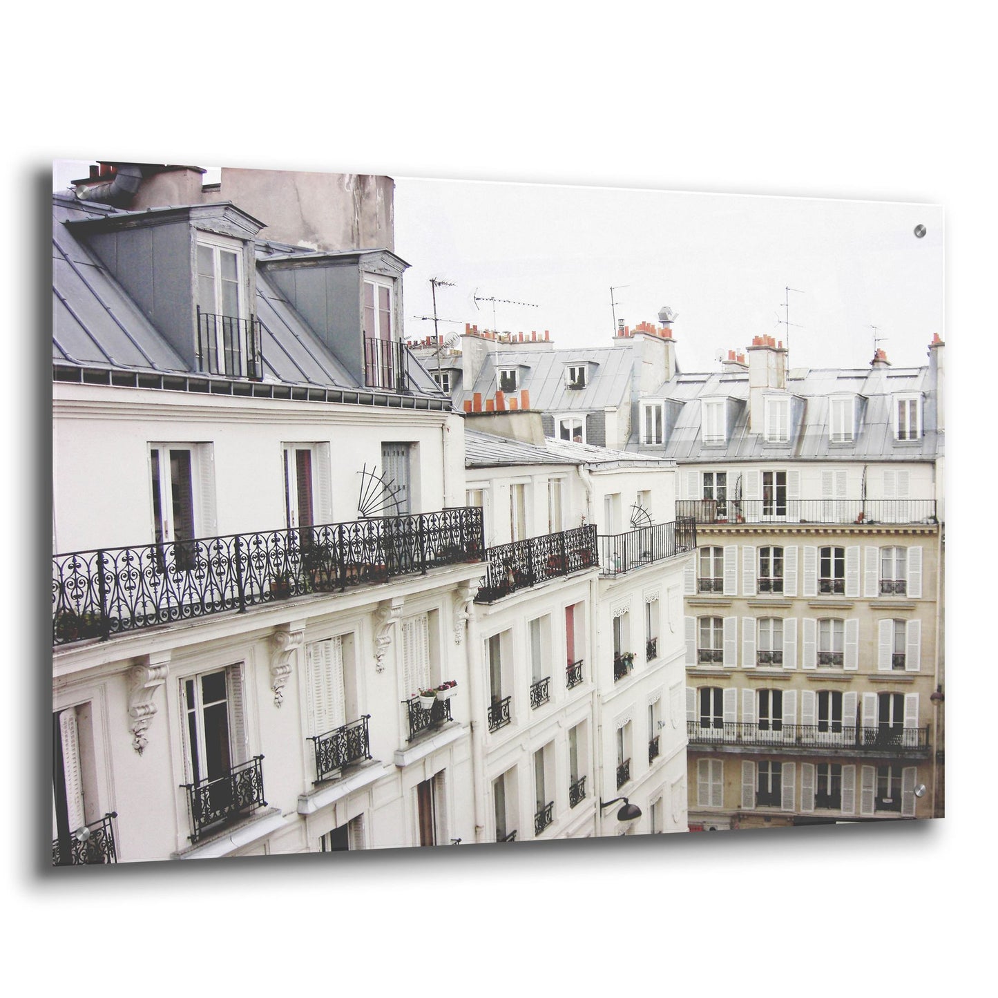 Epic Art 'Montmartre' by Lupen Grainne, Acrylic Glass Wall Art,36x24