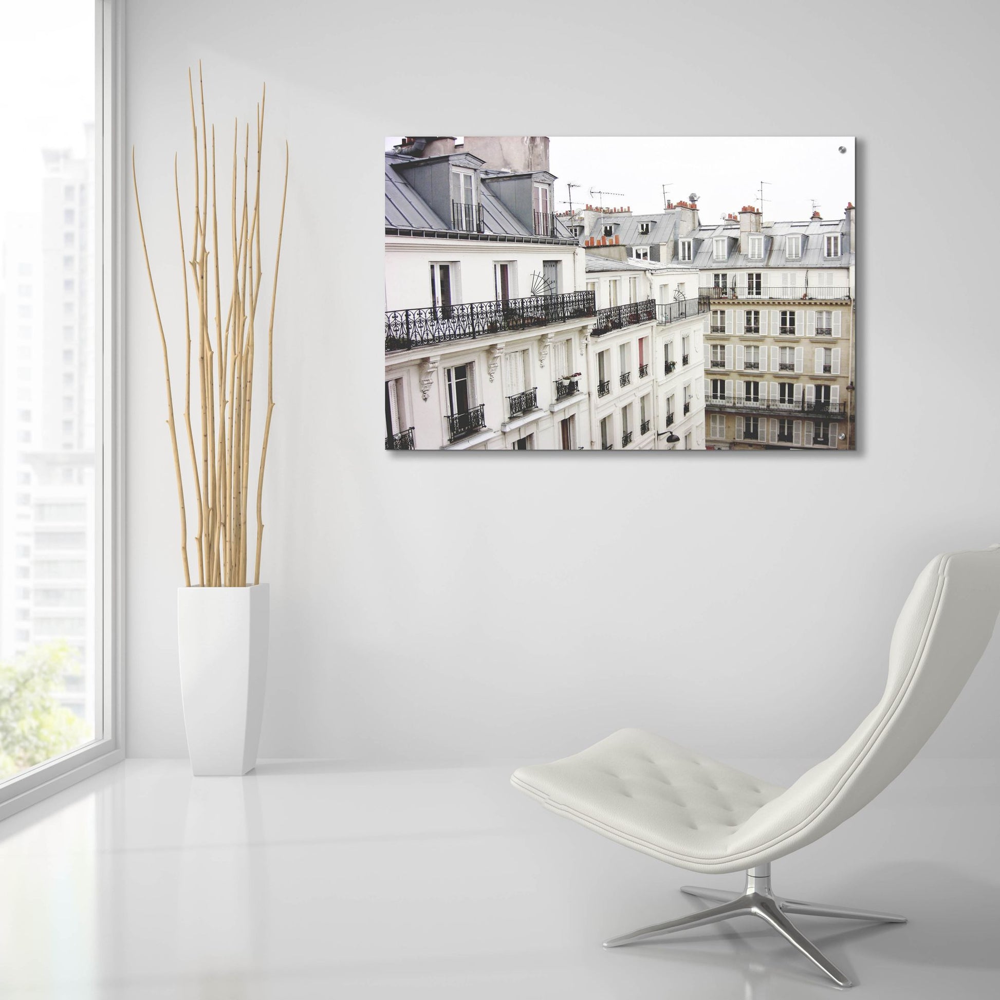 Epic Art 'Montmartre' by Lupen Grainne, Acrylic Glass Wall Art,36x24