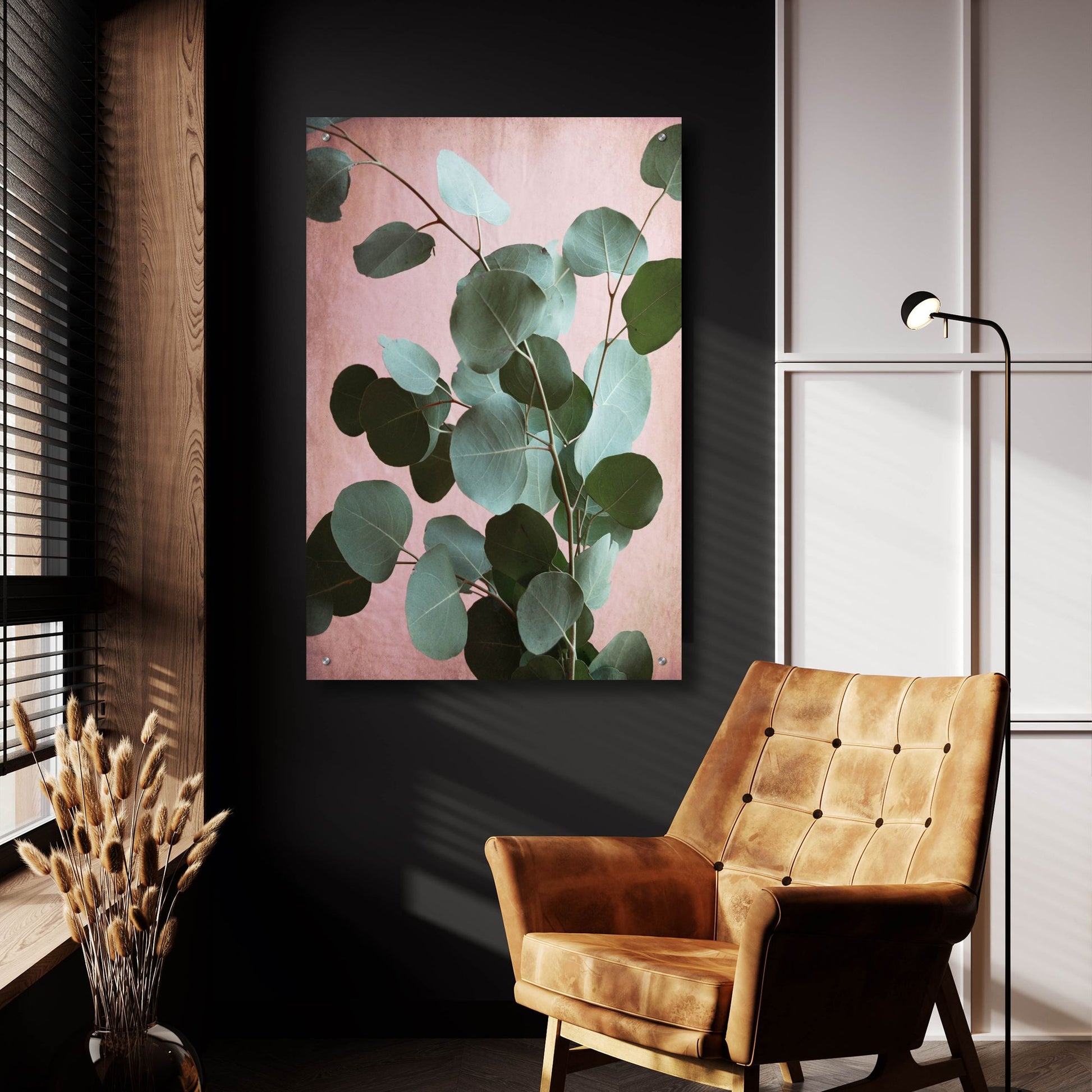 Epic Art 'Sage Eucalyptus No. 1' by Lupen Grainne, Acrylic Glass Wall Art,24x36