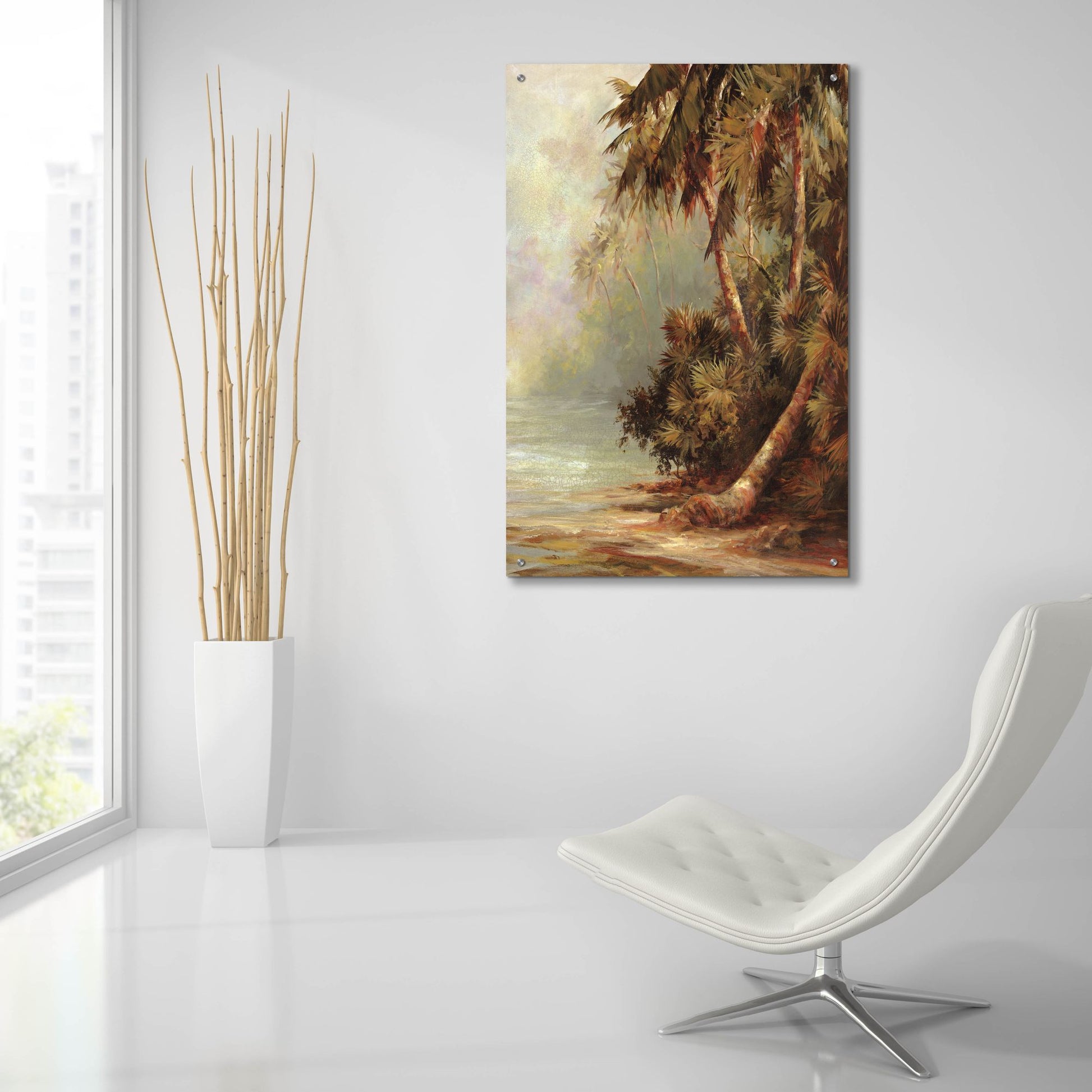 Epic Art 'Hidden Cove' by Malarz, Acrylic Glass Wall Art,24x36