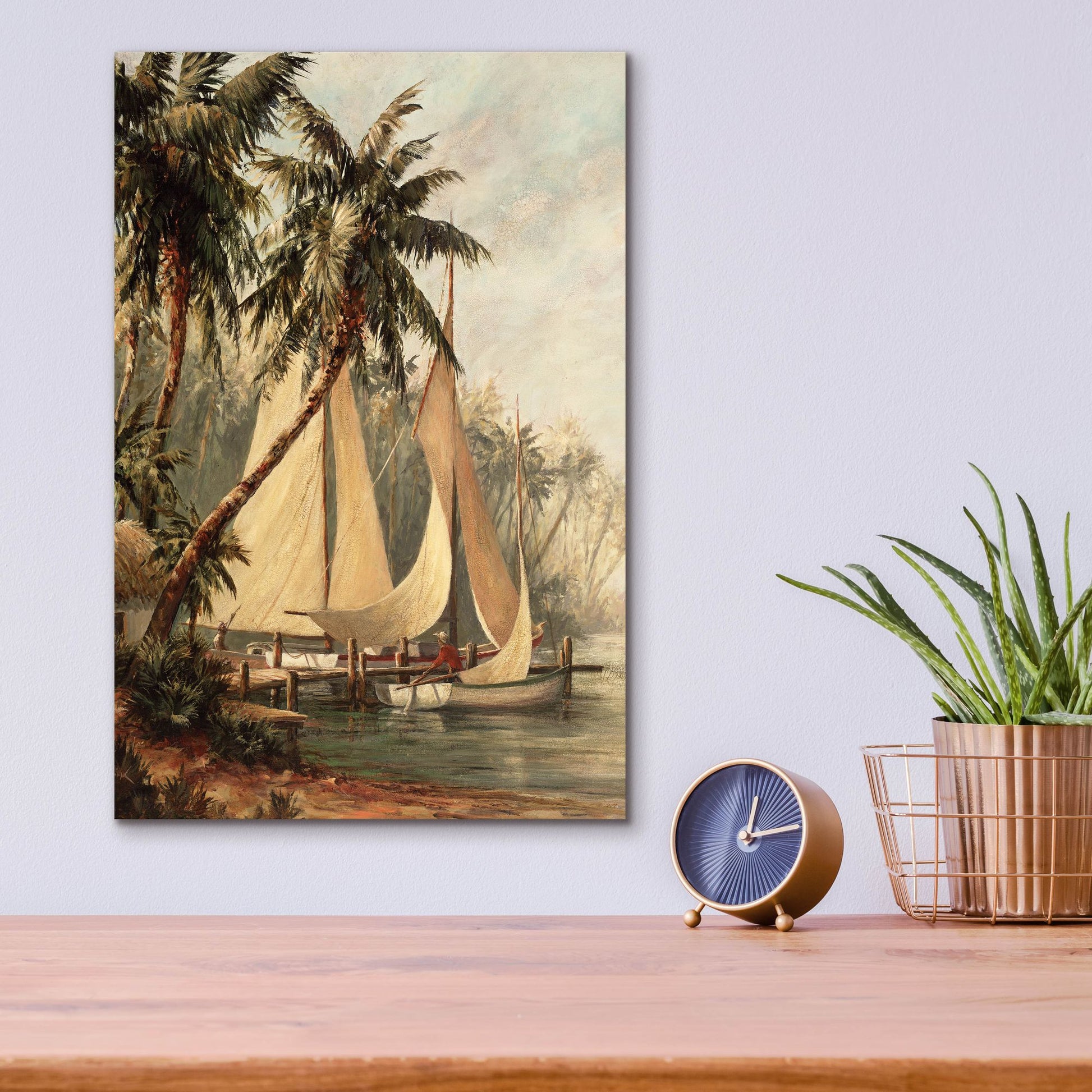 Epic Art 'Rum Cay' by Malarz, Acrylic Glass Wall Art,12x16