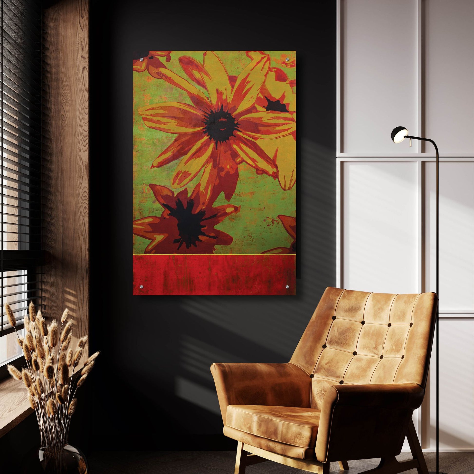 Epic Art 'Summer Solstice' by Maura Allen, Acrylic Glass Wall Art,24x36