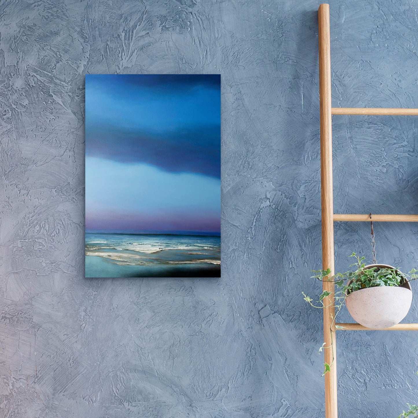 Epic Art 'Blue Symphony' by Michael Mote, Acrylic Glass Wall Art,16x24