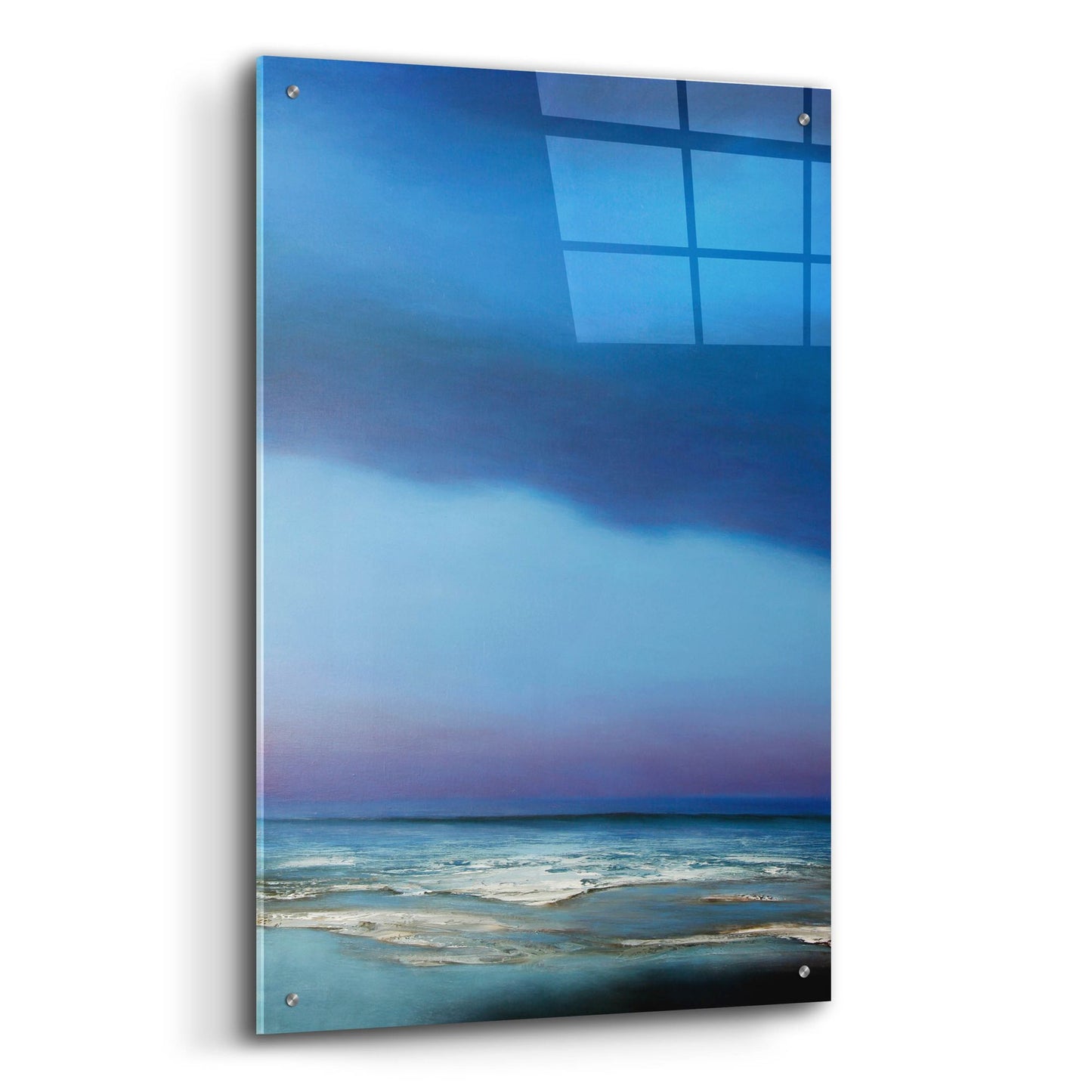 Epic Art 'Blue Symphony' by Michael Mote, Acrylic Glass Wall Art,24x36