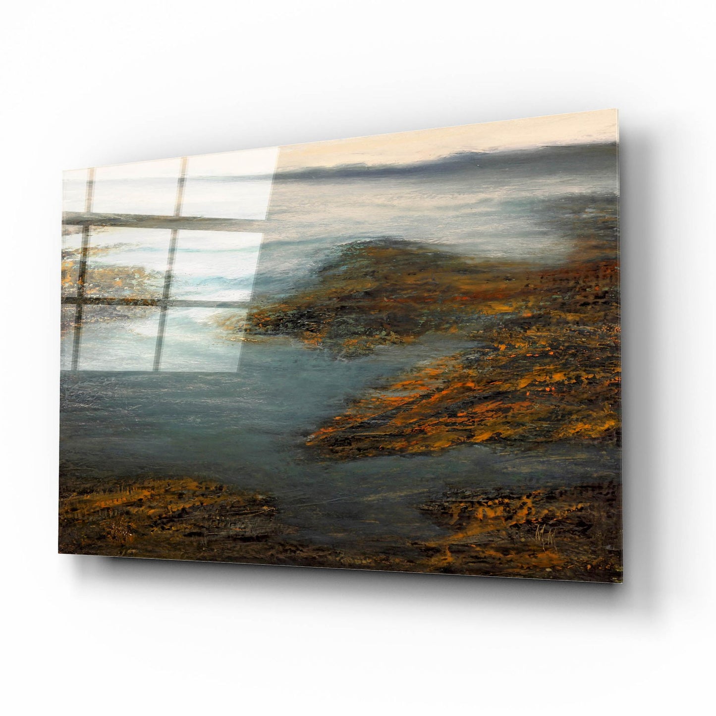 Epic Art 'Rocky Cove' by Michael Mote, Acrylic Glass Wall Art,16x12