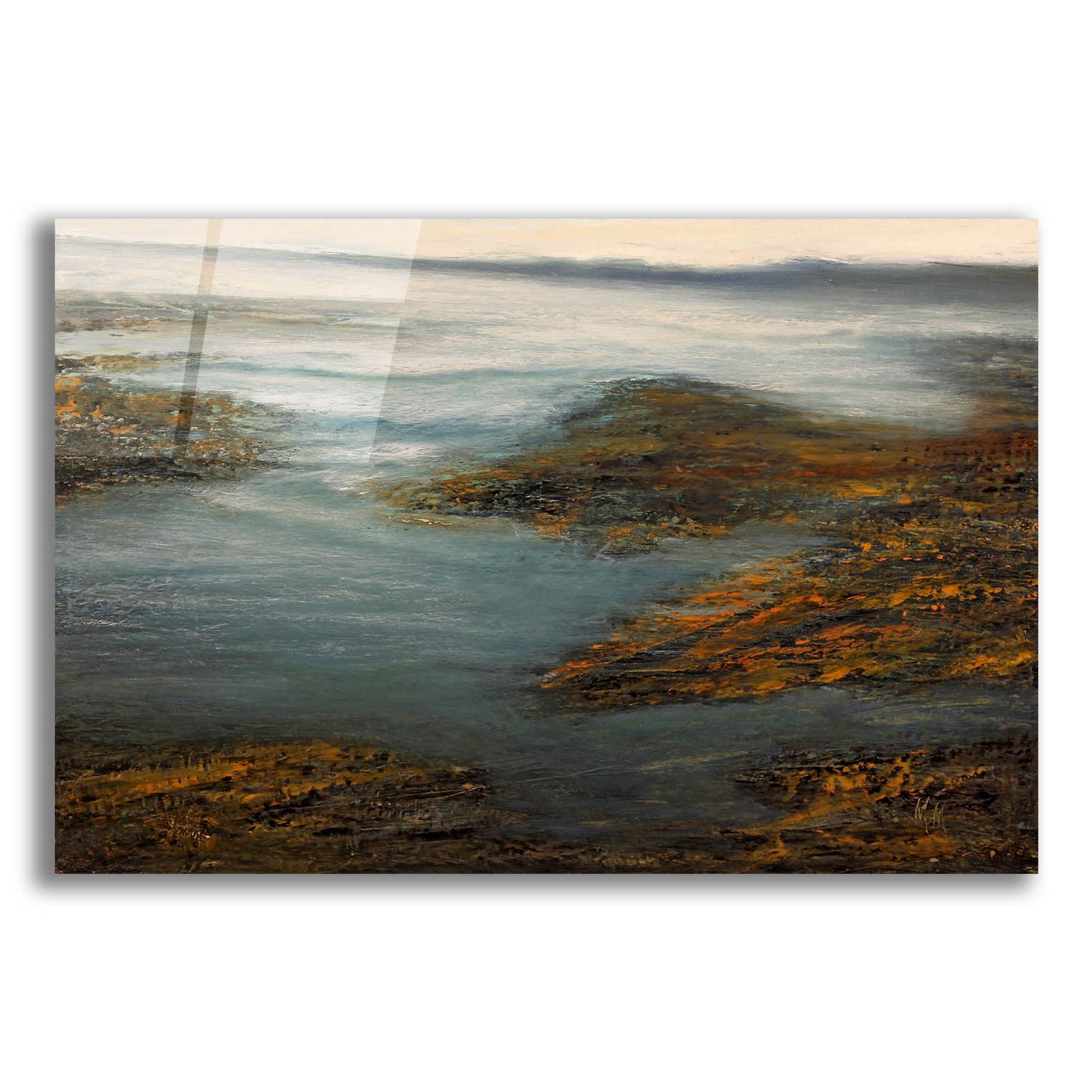 Epic Art 'Rocky Cove' by Michael Mote, Acrylic Glass Wall Art,24x16