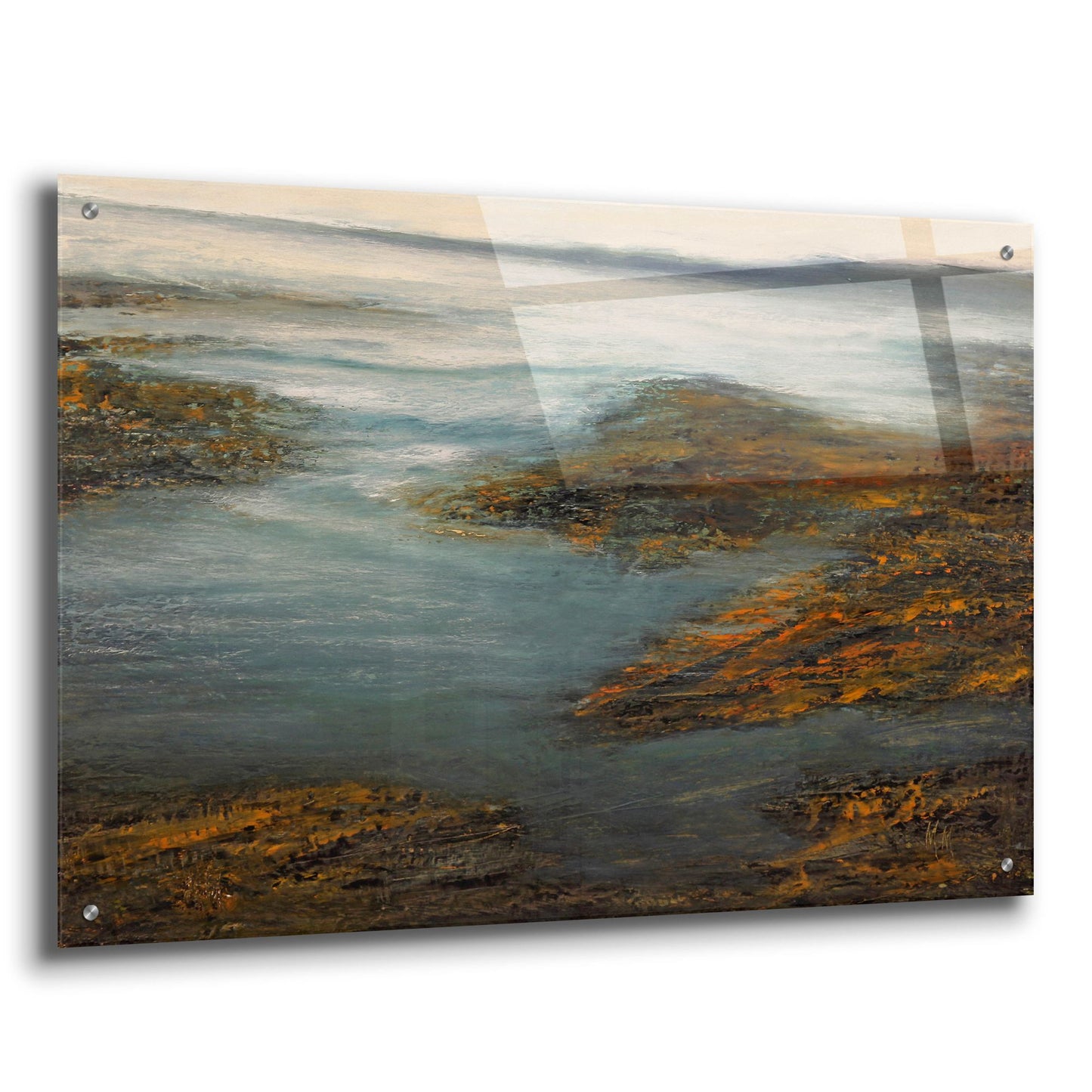 Epic Art 'Rocky Cove' by Michael Mote, Acrylic Glass Wall Art,36x24