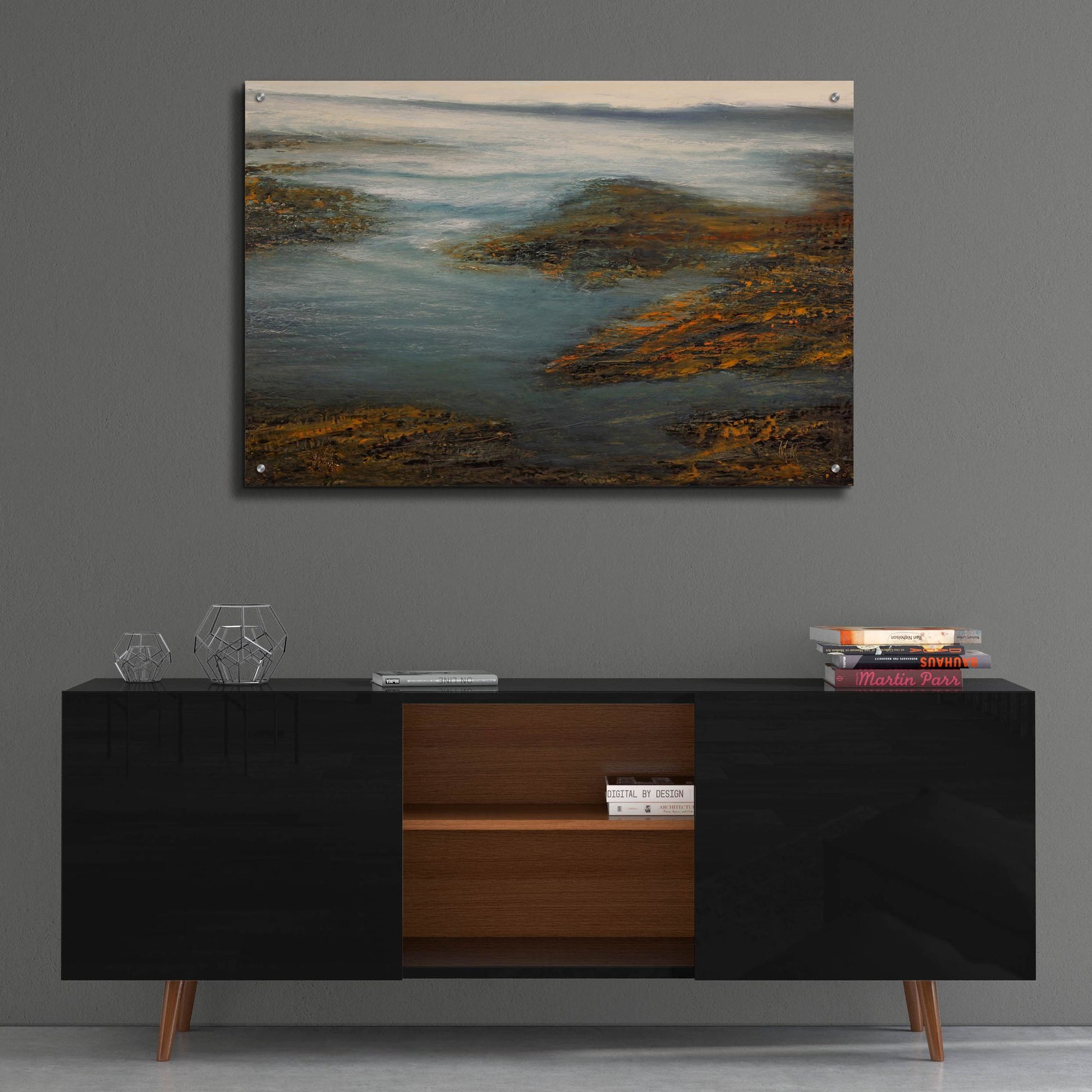 Epic Art 'Rocky Cove' by Michael Mote, Acrylic Glass Wall Art,36x24