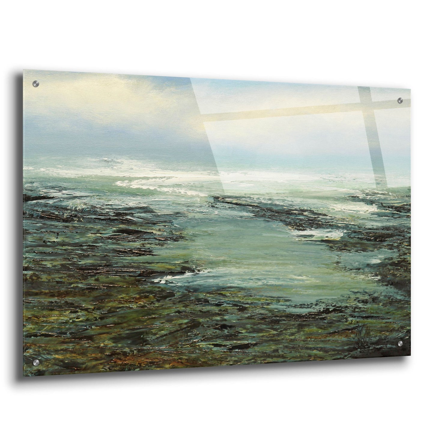 Epic Art 'Shallow Reef' by Michael Mote, Acrylic Glass Wall Art,36x24