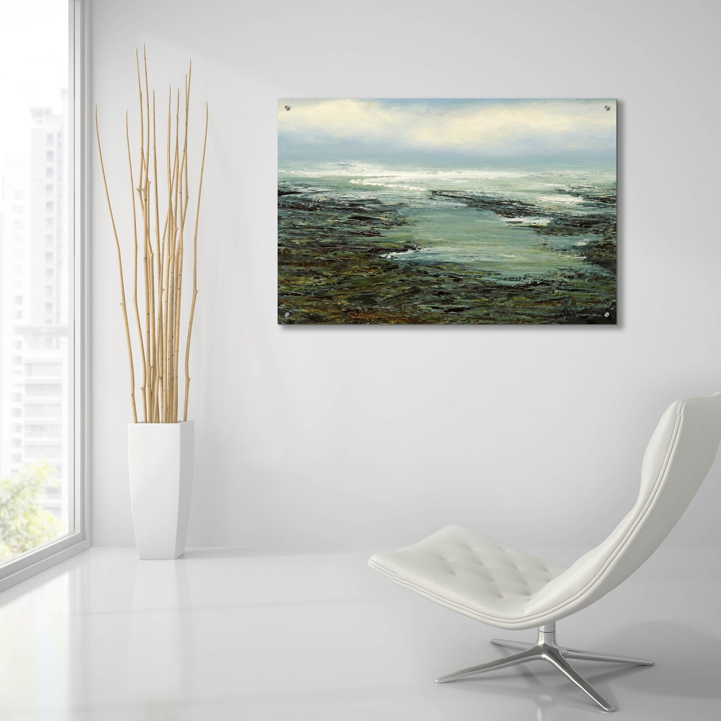 Epic Art 'Shallow Reef' by Michael Mote, Acrylic Glass Wall Art,36x24