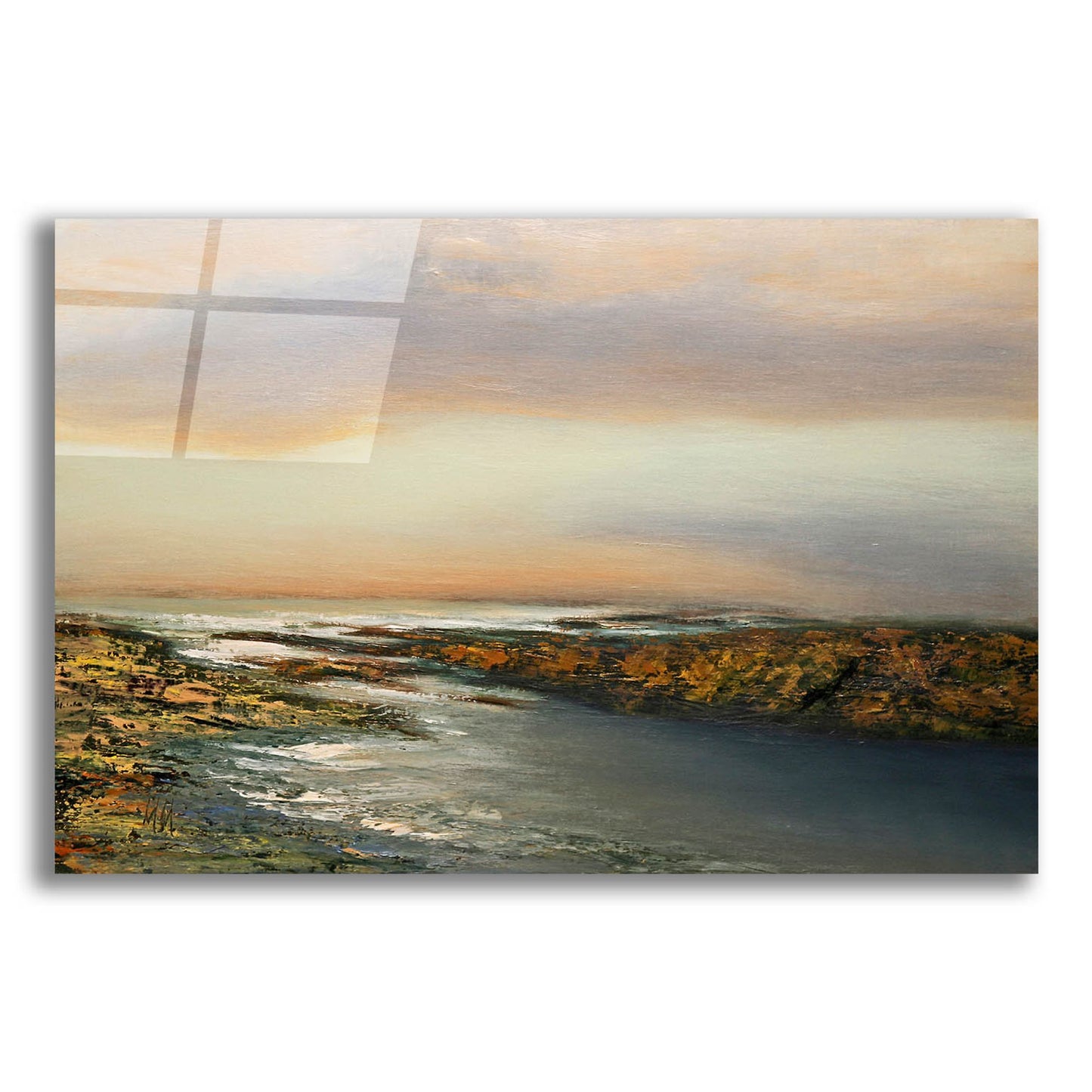 Epic Art 'Sunset Waters' by Michael Mote, Acrylic Glass Wall Art