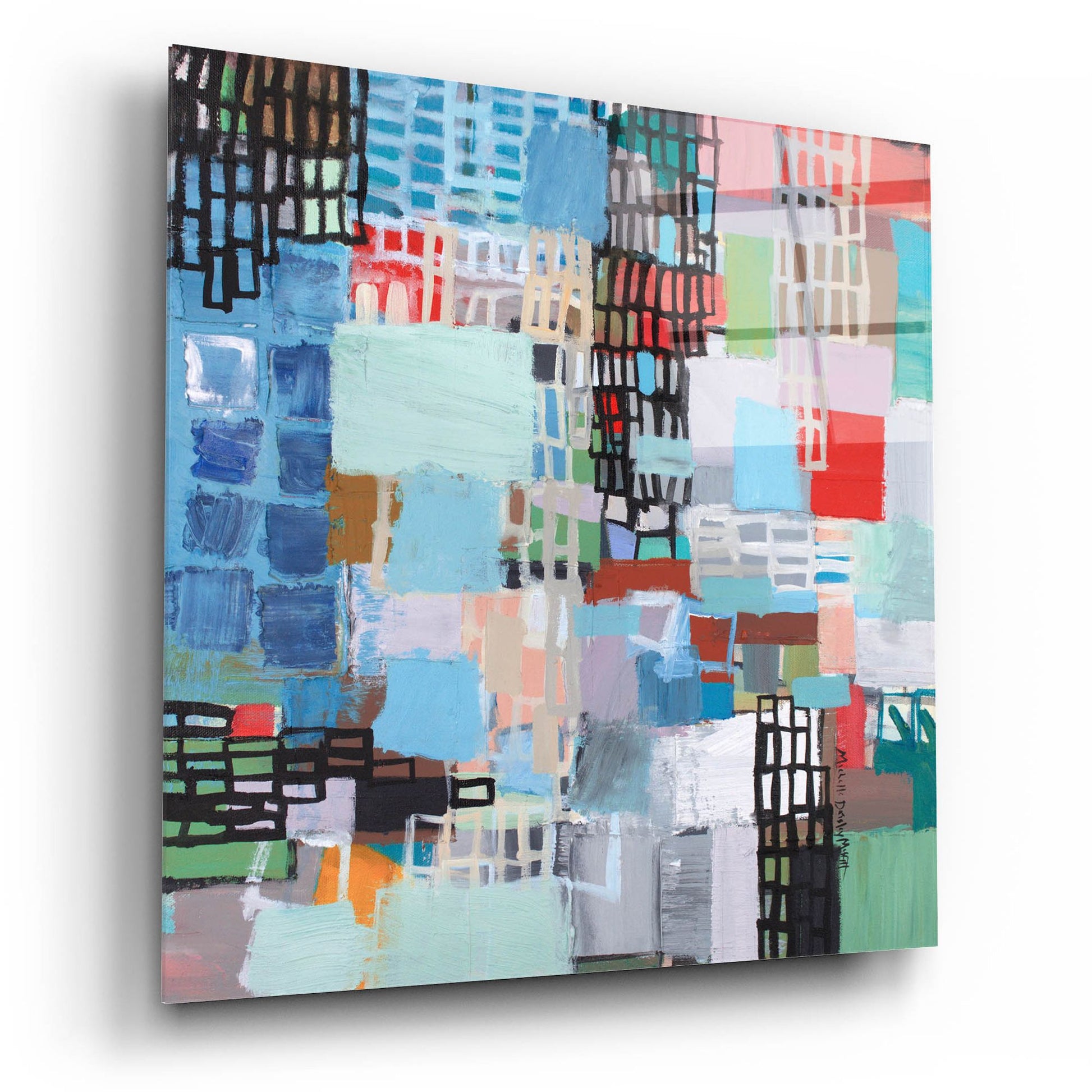 Epic Art 'Within The Other' by Michelle Daisley Moffitt, Acrylic Glass Wall Art,12x12