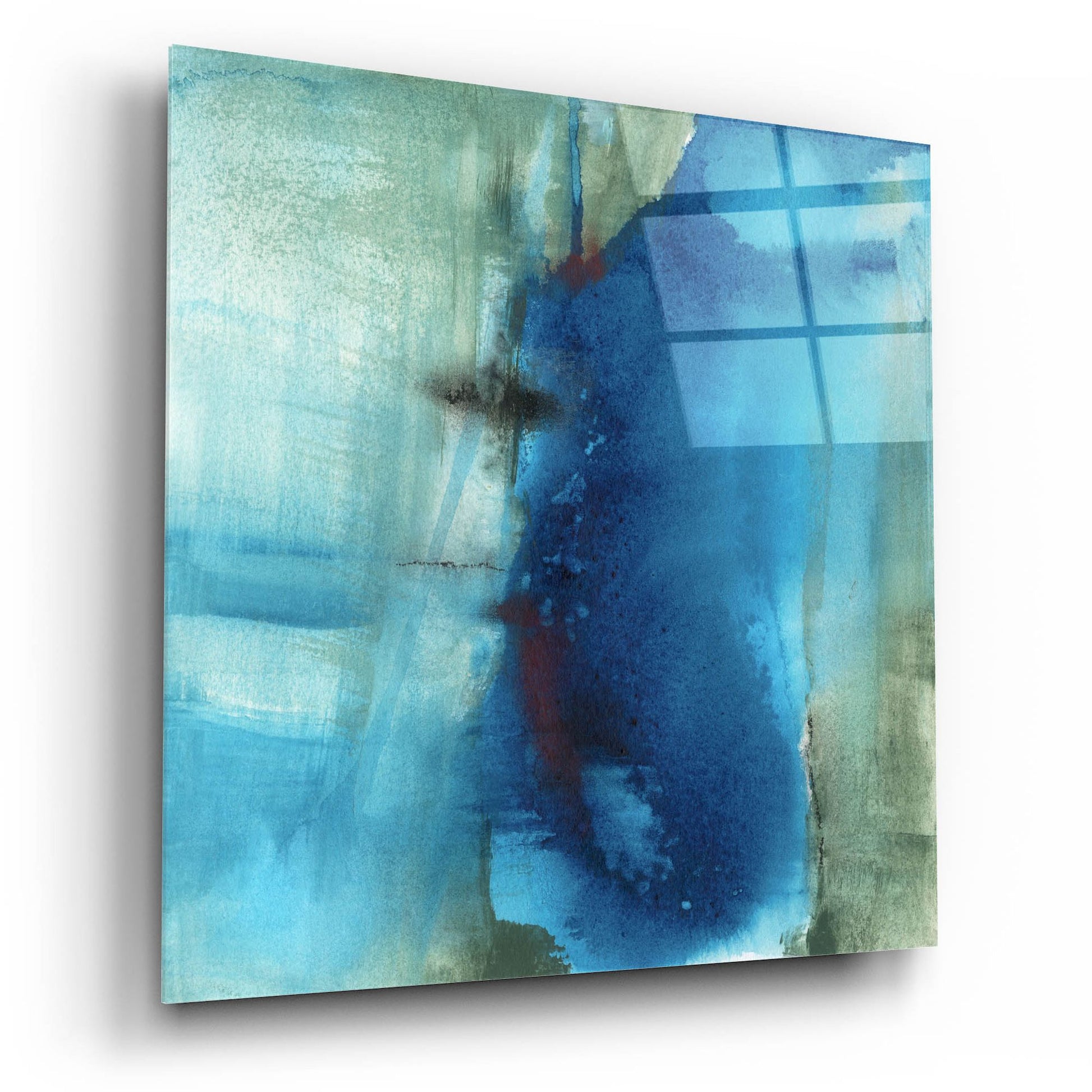 Epic Art 'Another World I' by Michelle Oppenheimer, Acrylic Glass Wall Art,12x12