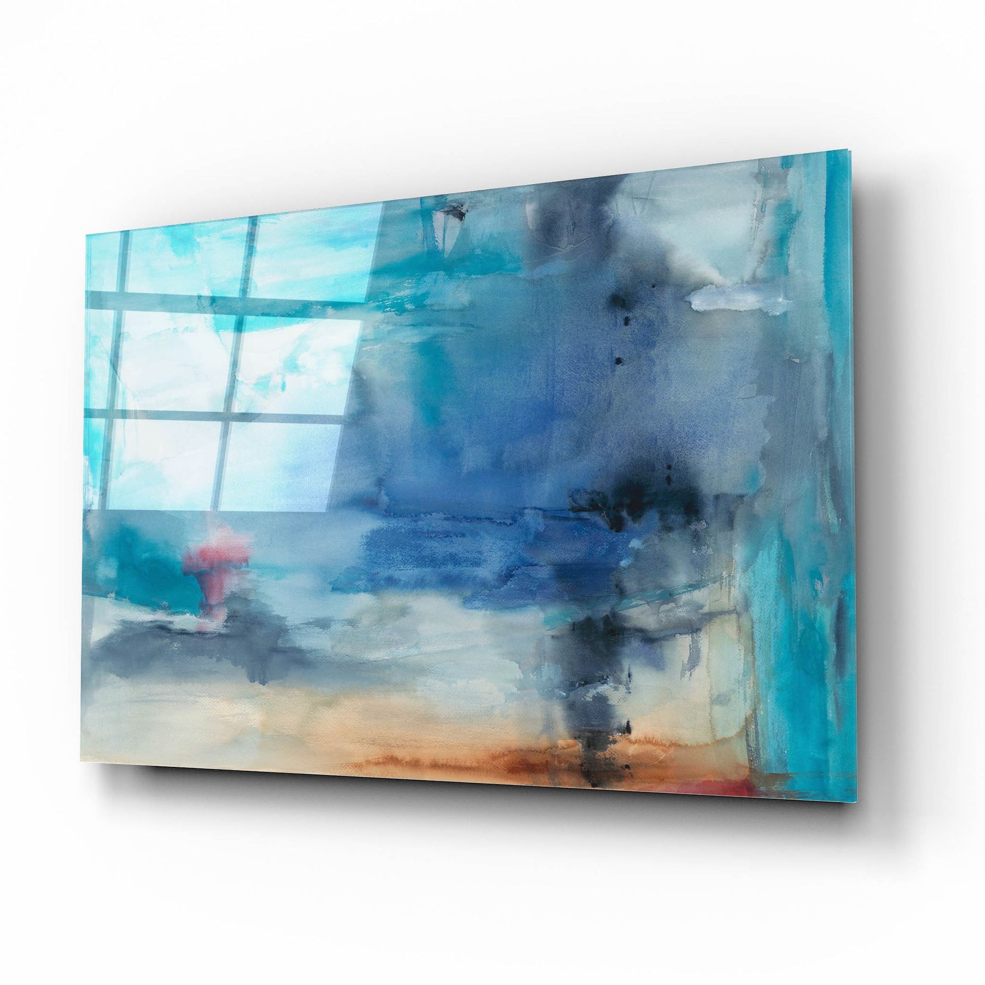 Epic Art 'Out To Sea' by Michelle Oppenheimer, Acrylic Glass Wall Art,16x12