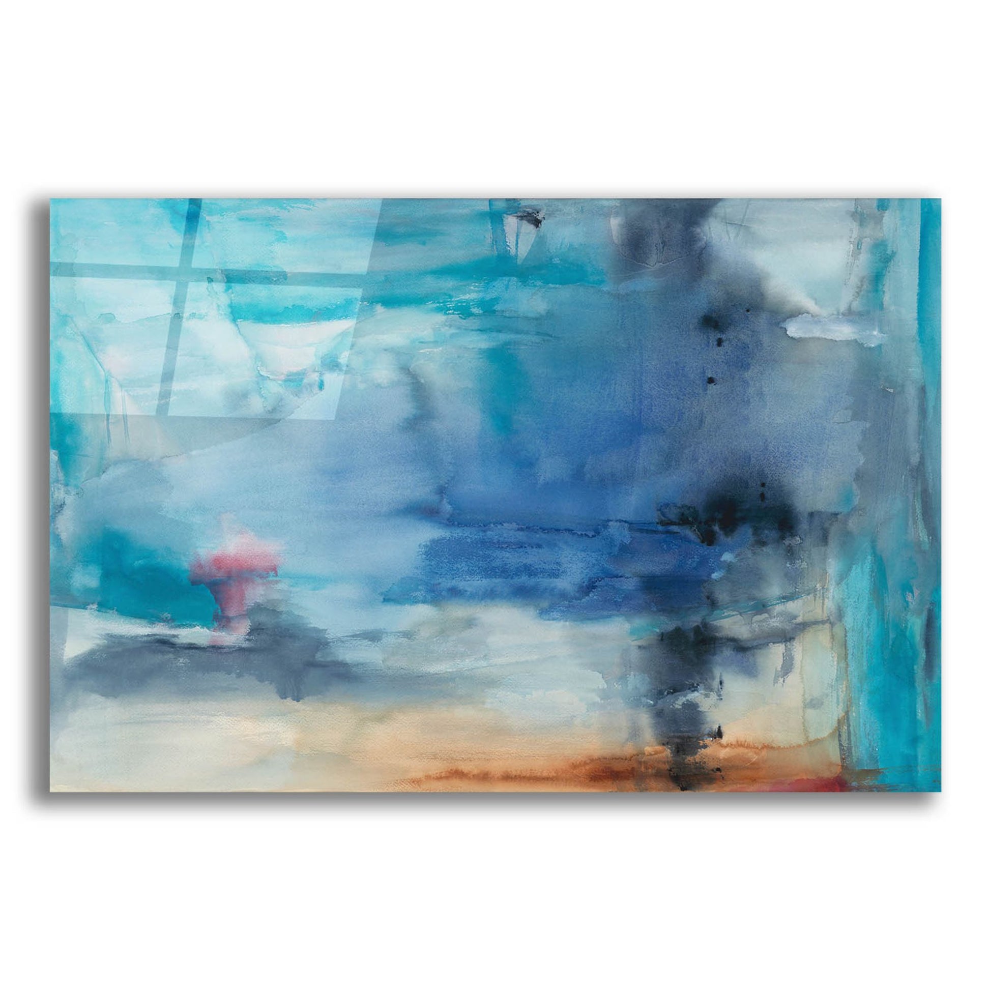 Epic Art 'Out To Sea' by Michelle Oppenheimer, Acrylic Glass Wall Art,24x16