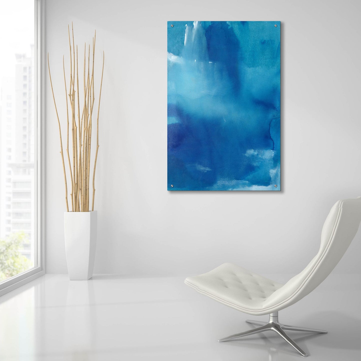 Epic Art 'Beyond The Sea' by Michelle Oppenheimer, Acrylic Glass Wall Art,24x36