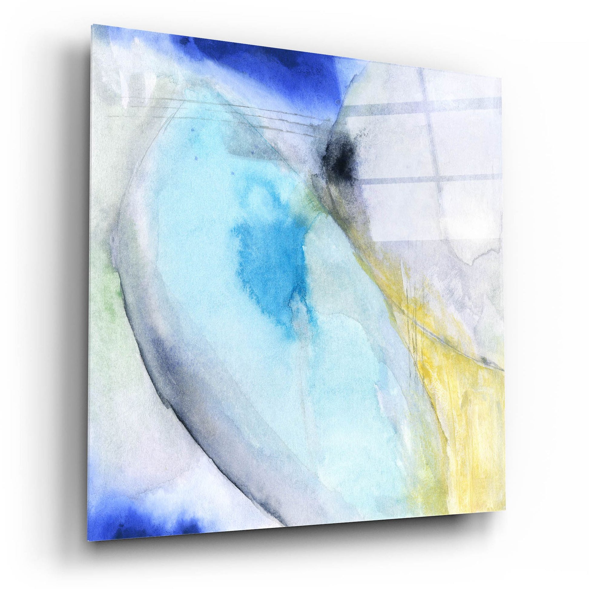 Epic Art 'Of The Brighter Cold Moon' by Michelle Oppenheimer, Acrylic Glass Wall Art,12x12