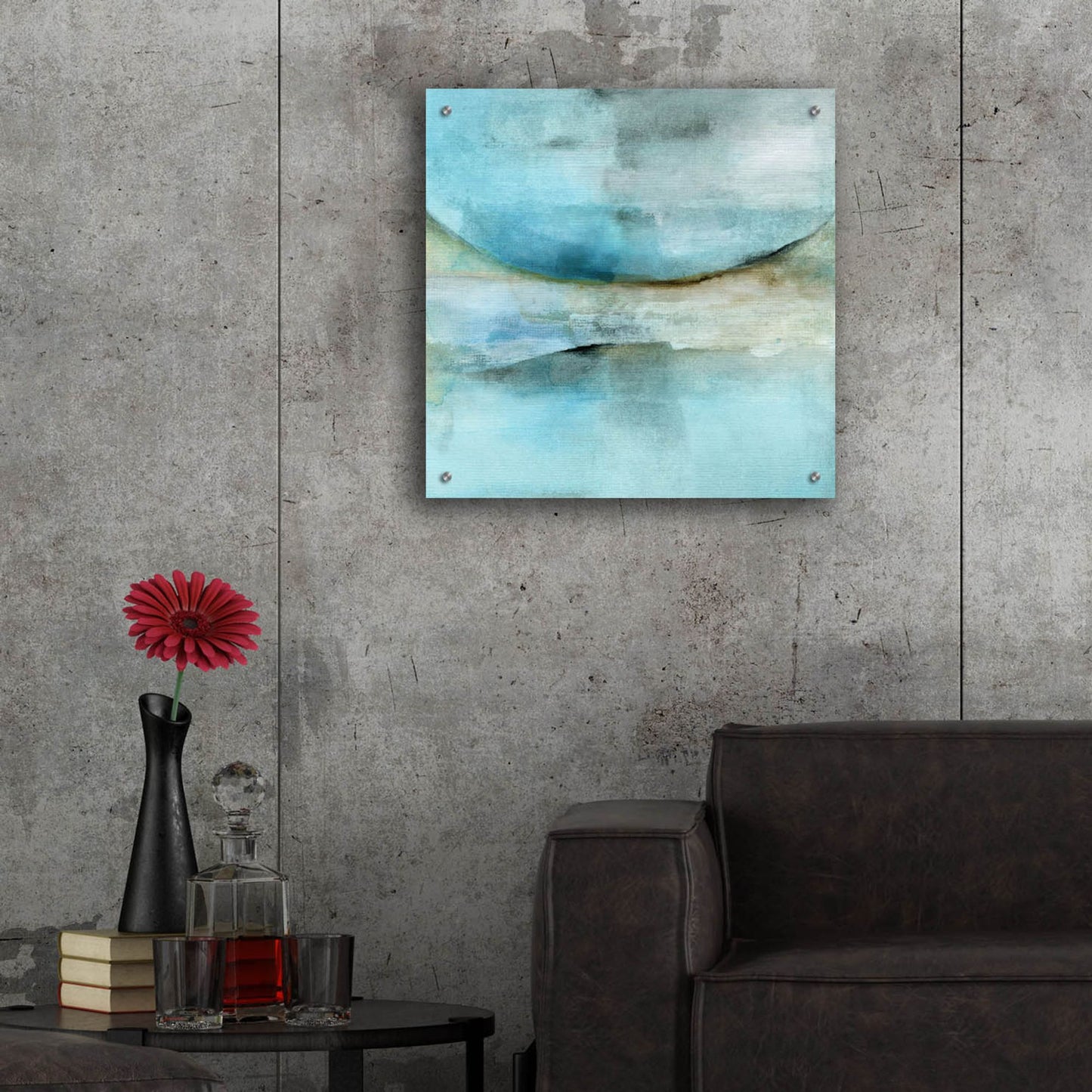 Epic Art 'There Is Another Sky' by Michelle Oppenheimer, Acrylic Glass Wall Art,24x24