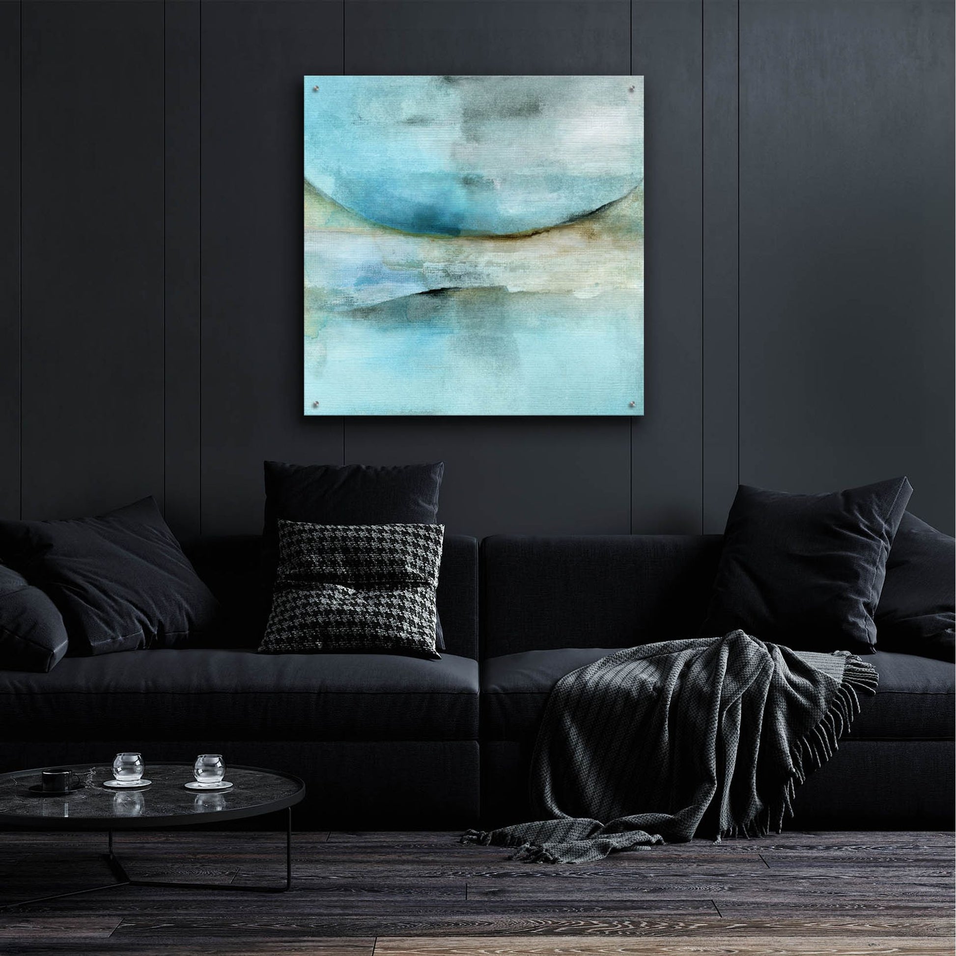 Epic Art 'There Is Another Sky' by Michelle Oppenheimer, Acrylic Glass Wall Art,36x36