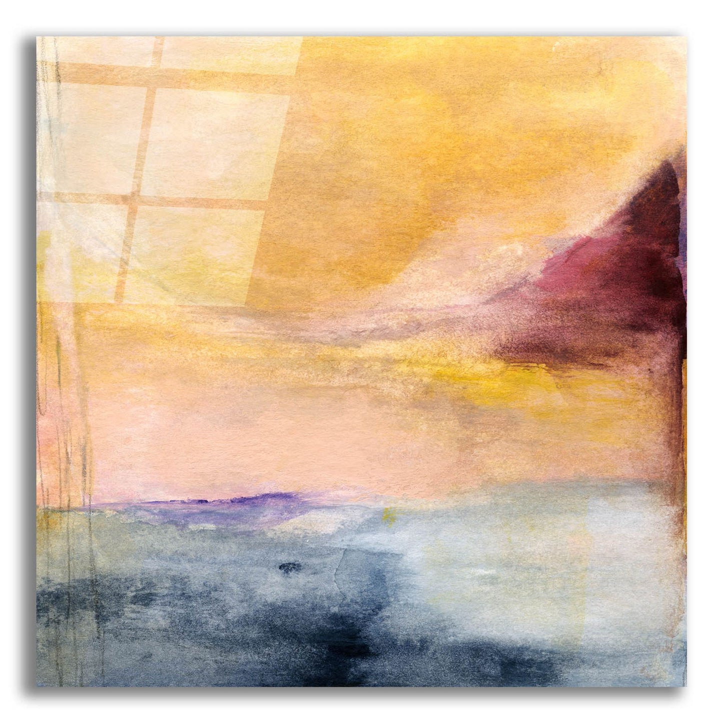 Epic Art 'Shadowy Lake' by Michelle Oppenheimer, Acrylic Glass Wall Art