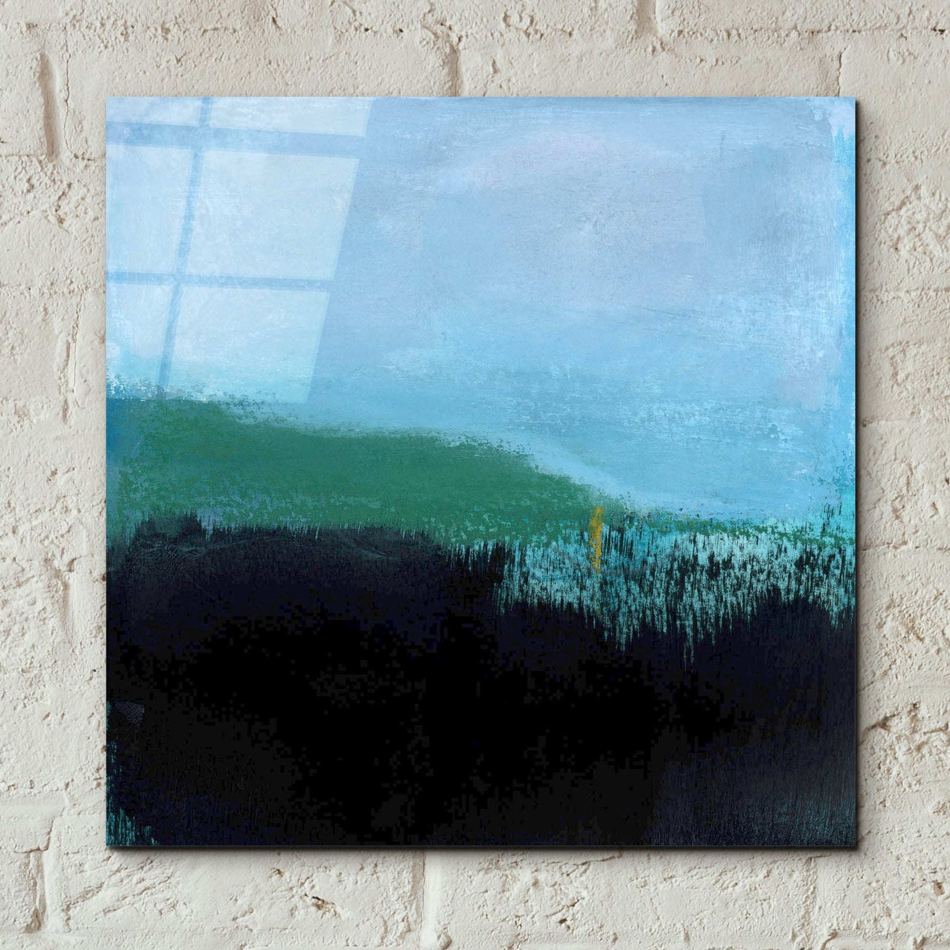 Epic Art 'In-Between' by Michelle Oppenheimer, Acrylic Glass Wall Art,12x12