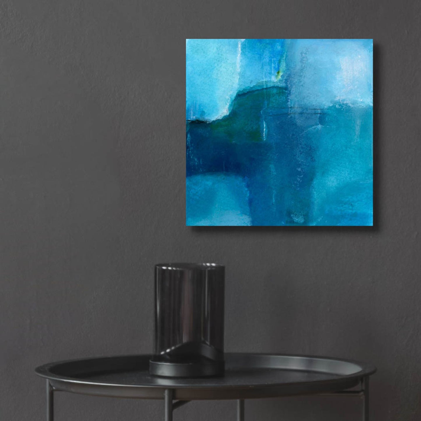 Epic Art 'Ocean No 4' by Michelle Oppenheimer, Acrylic Glass Wall Art,12x12