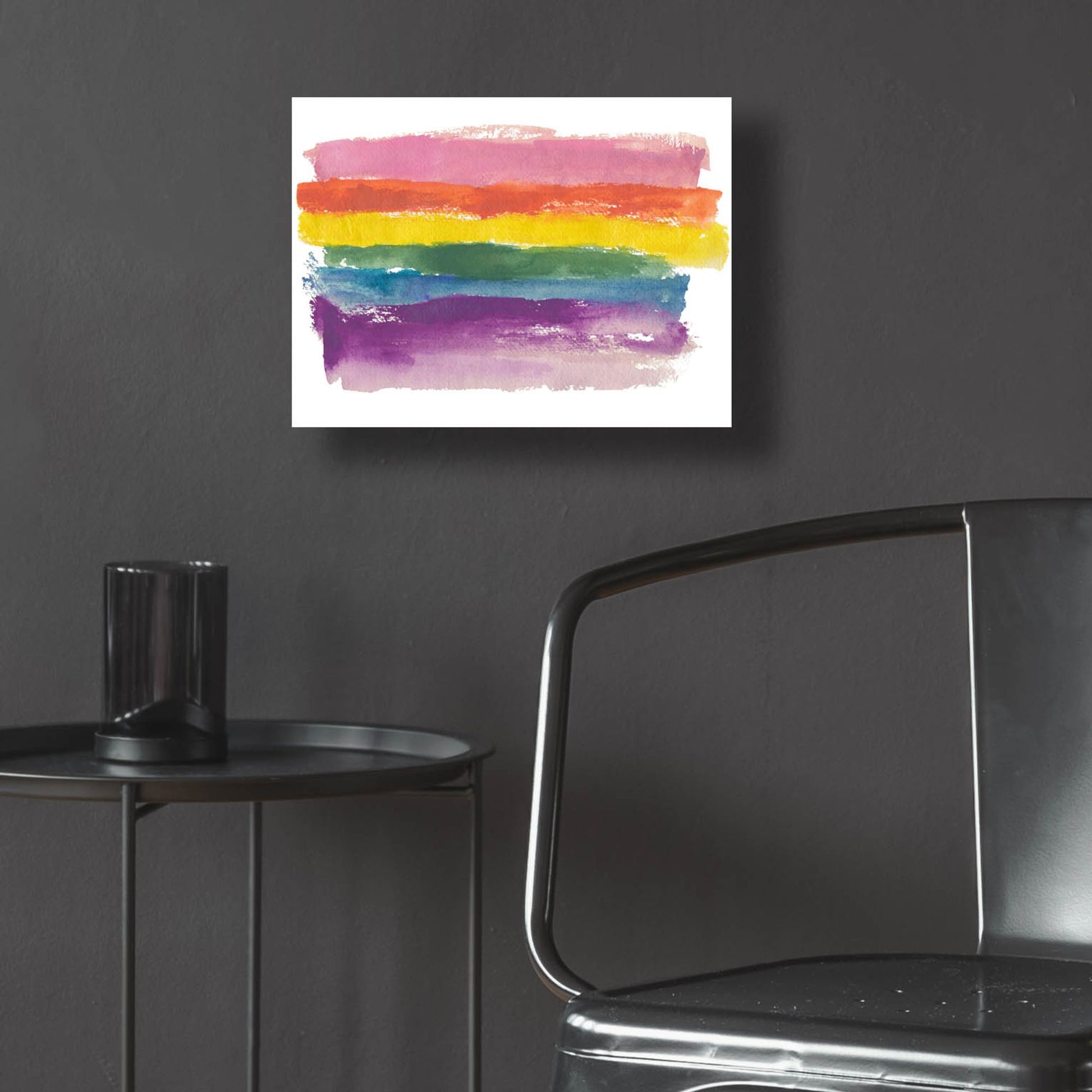 Epic Art 'Be You' by Michelle Oppenheimer, Acrylic Glass Wall Art,16x12