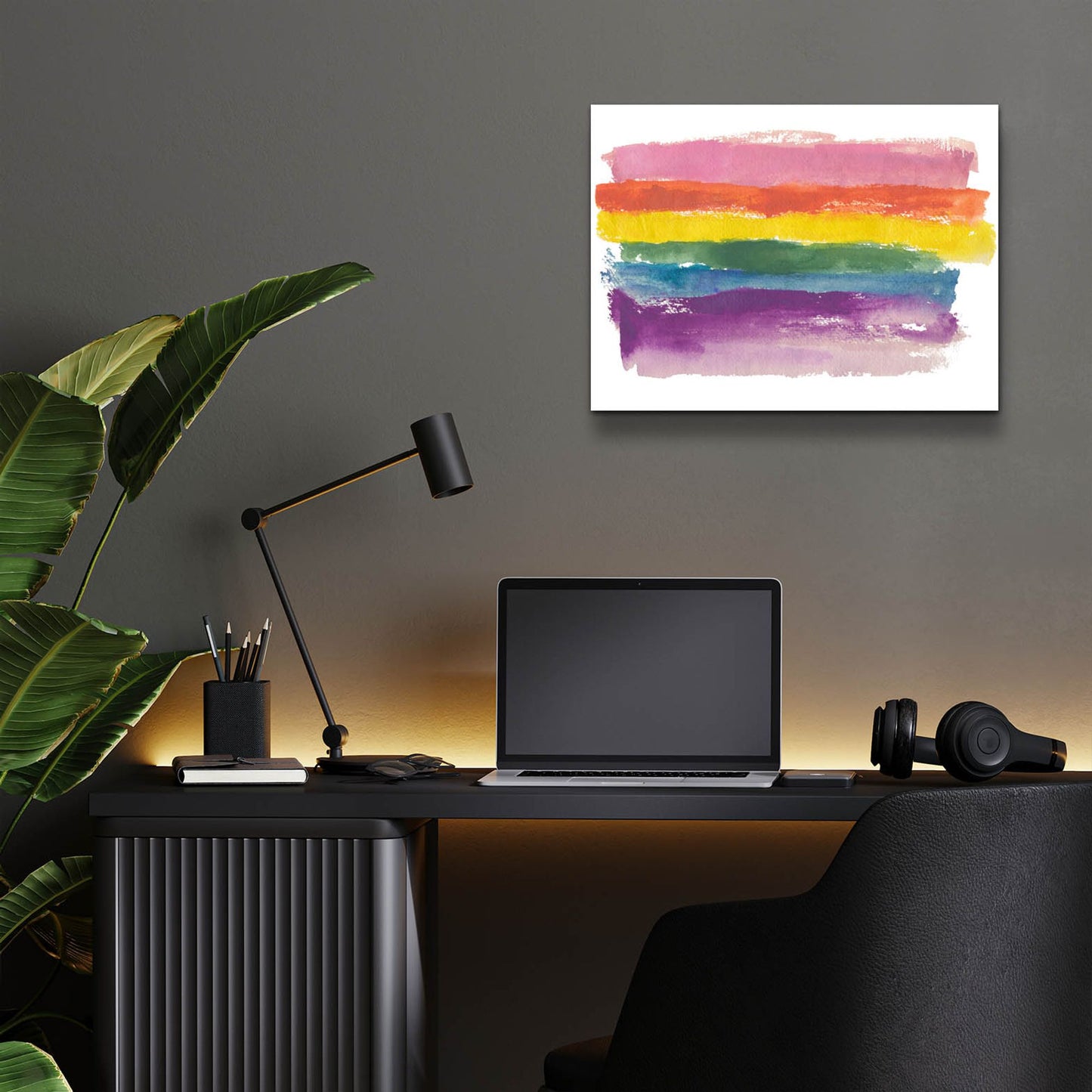Epic Art 'Be You' by Michelle Oppenheimer, Acrylic Glass Wall Art,16x12