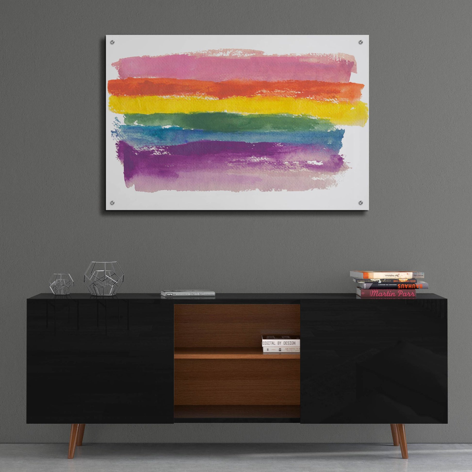 Epic Art 'Be You' by Michelle Oppenheimer, Acrylic Glass Wall Art,36x24