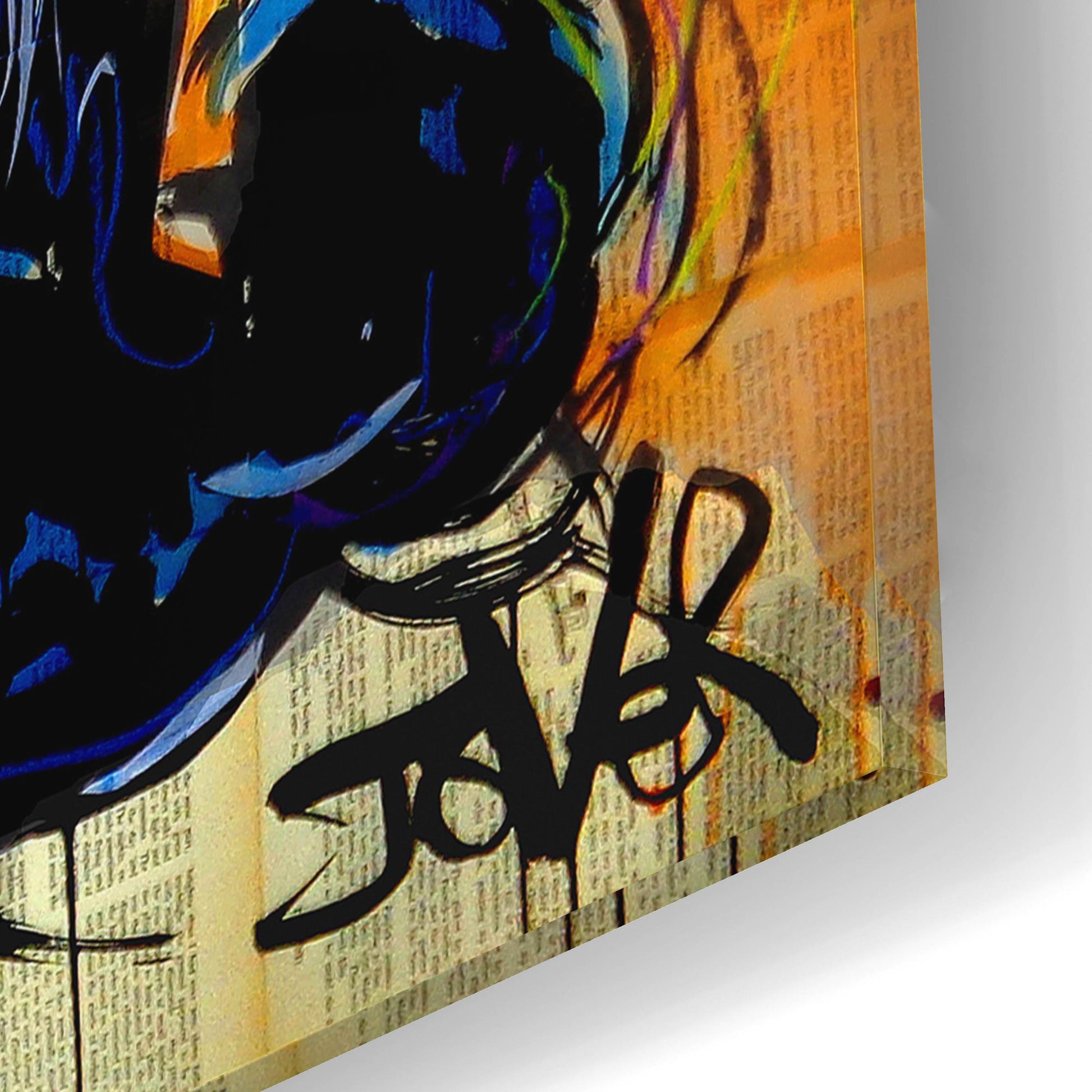 Epic Art 'Pop Dreamin' by Loui Jover, Acrylic Glass Wall Art,16x12