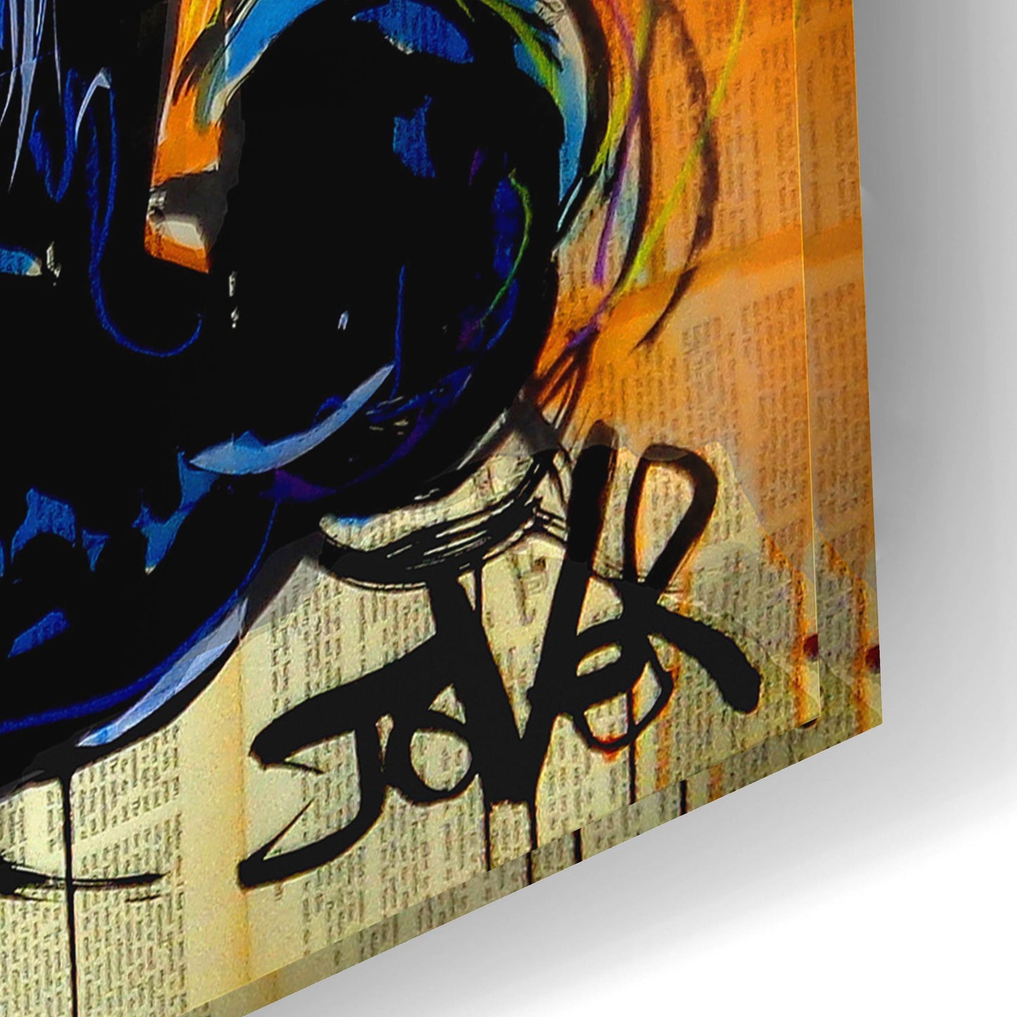 Epic Art 'Pop Dreamin' by Loui Jover, Acrylic Glass Wall Art,24x16