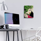 Epic Art 'Pop Princess' by Loui Jover, Acrylic Glass Wall Art,12x16