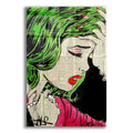 Epic Art 'Pop Princess' by Loui Jover, Acrylic Glass Wall Art