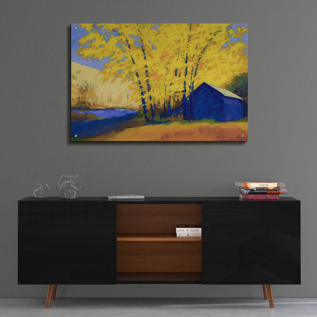Epic Art 'Hartmans Place' by Mike Kelly, Acrylic Glass Wall Art,36x24