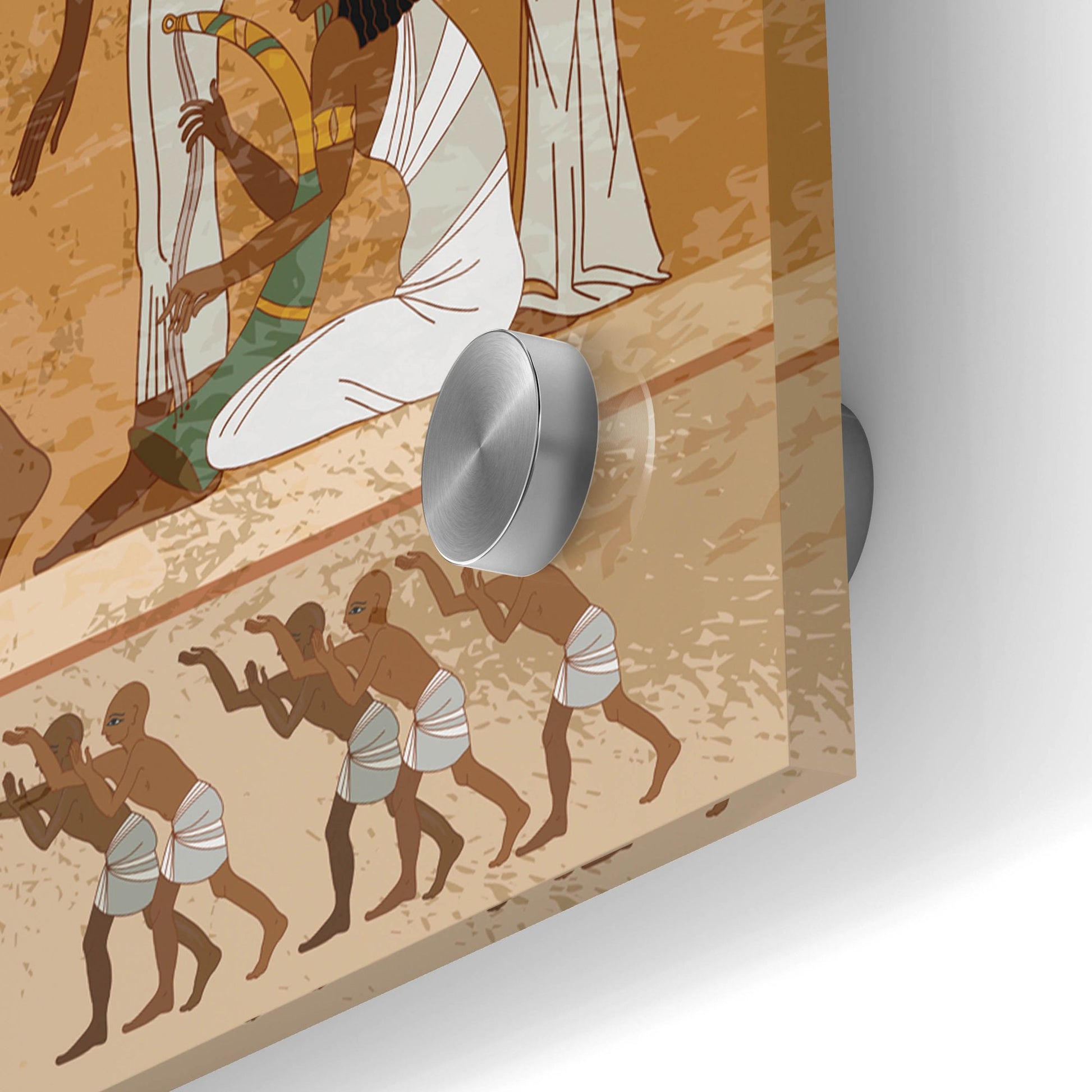 Epic Art 'Ancient Egypt Art' by Epic Portfolio, Acrylic Glass Wall Art,48x24