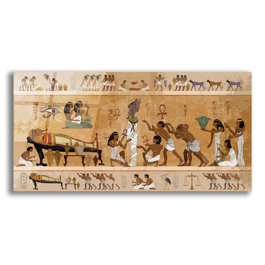 Epic Art 'Ancient Egypt Art' by Epic Portfolio, Acrylic Glass Wall Art
