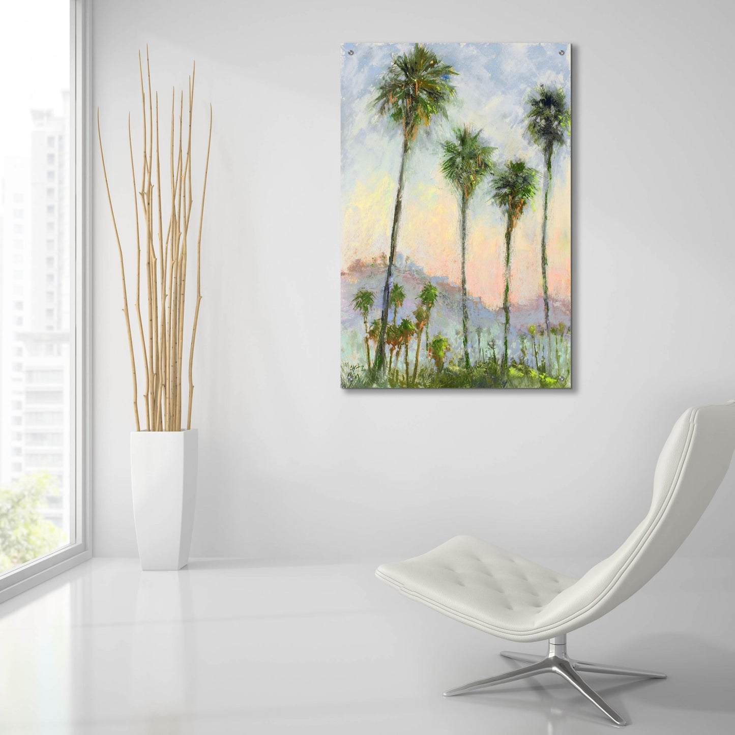 Epic Art 'Carlton Sunrise' by Nancie King Mertz, Acrylic Glass Wall Art,24x36