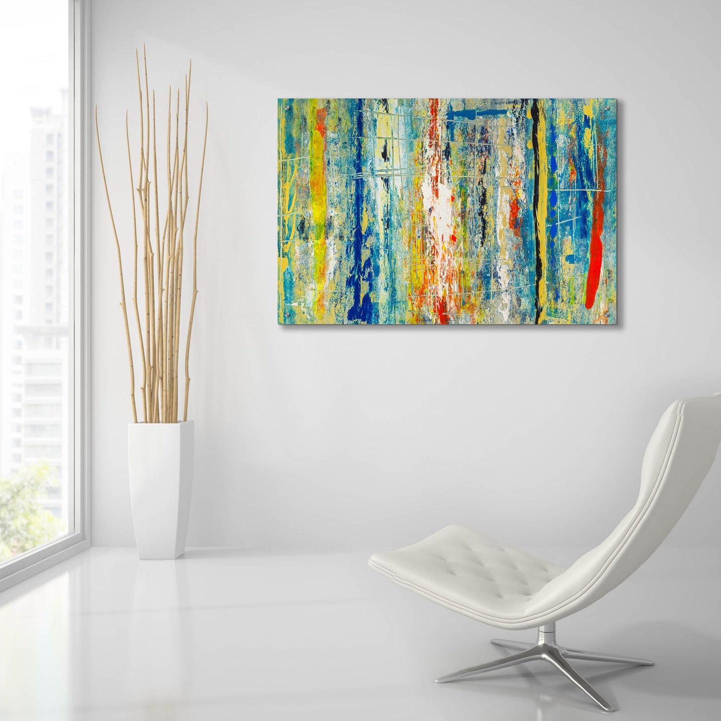 Epic Art 'Sun Gaze' by Nicole Harvey, Acrylic Glass Wall Art,36x24