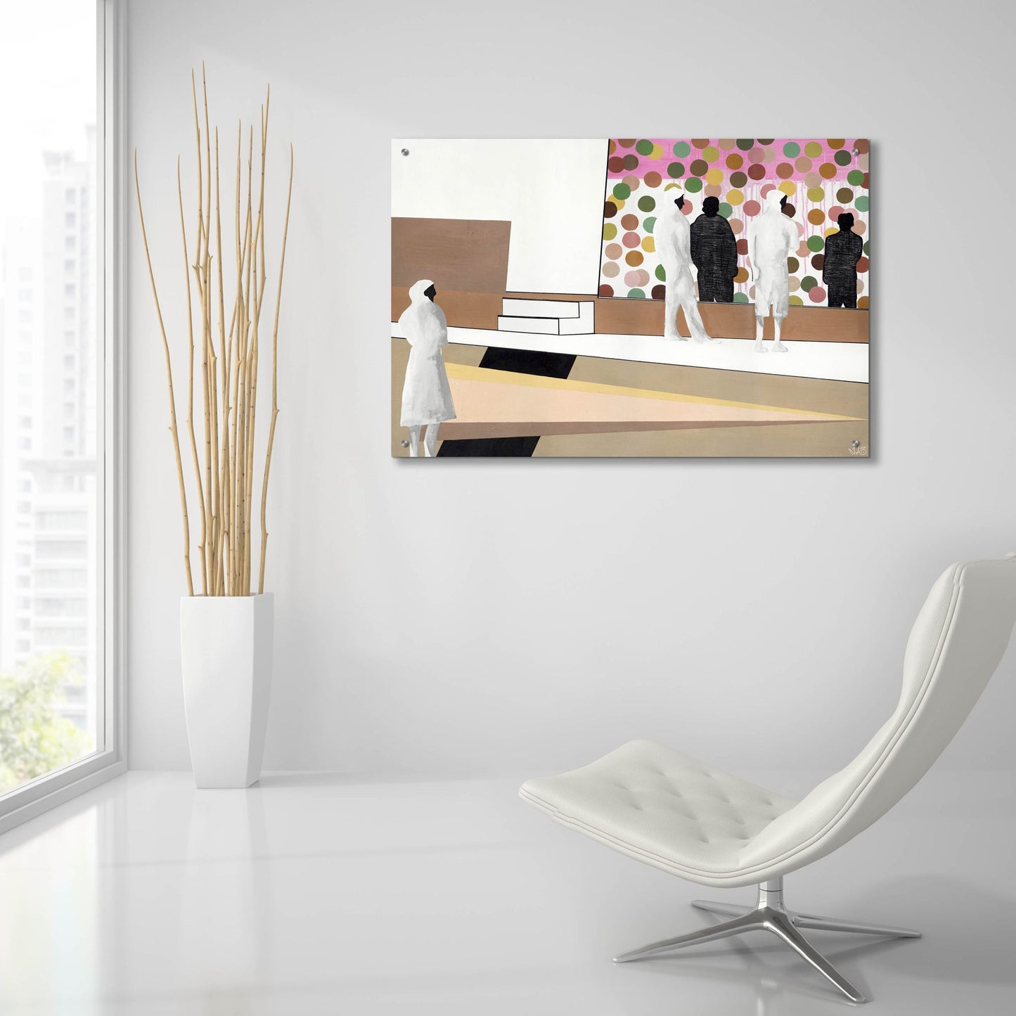 Epic Art 'The Gallery' by Incado, Acrylic Glass Wall Art,36x24