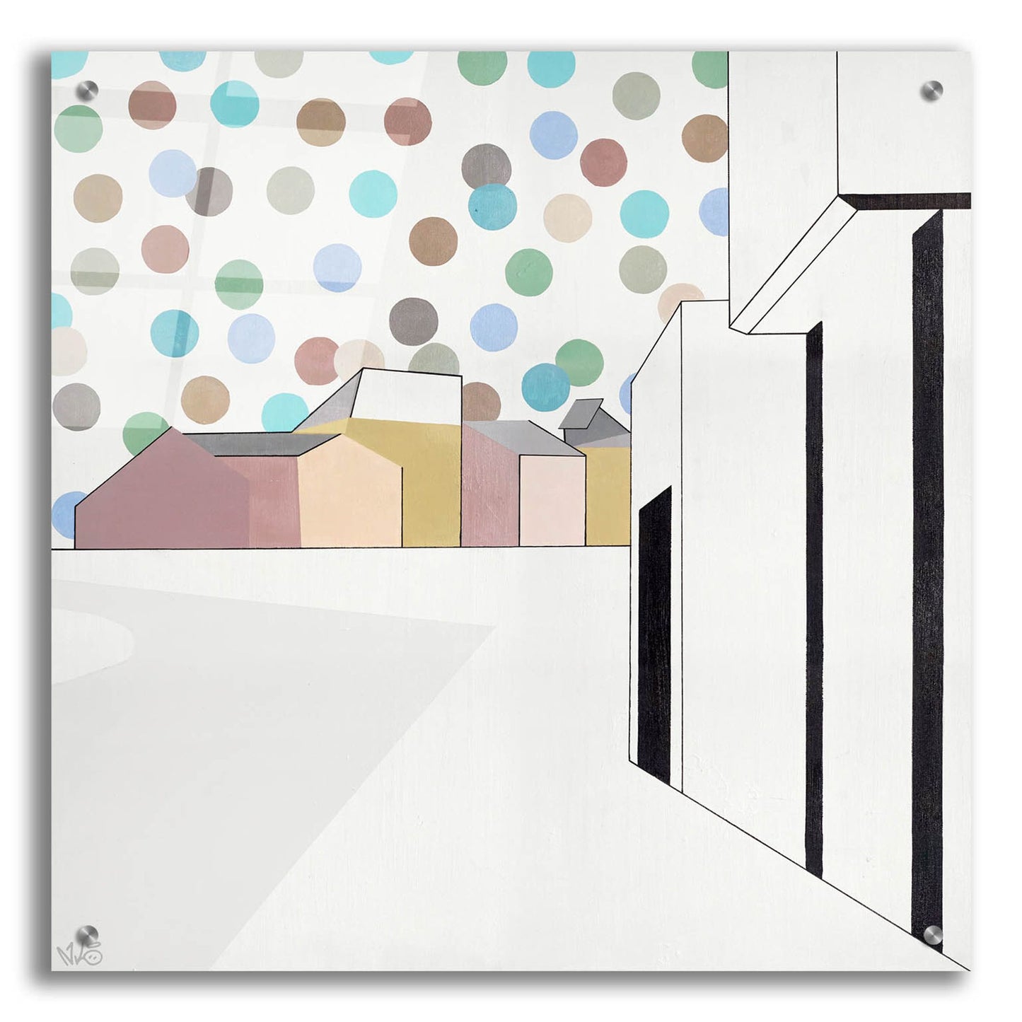 Epic Art 'Perspektive I' by Incado, Acrylic Glass Wall Art