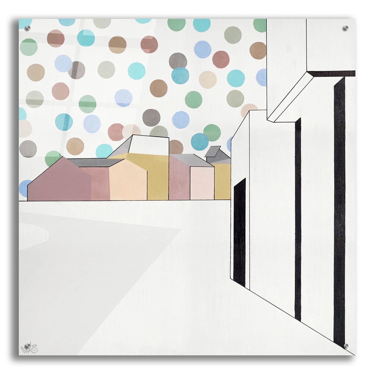 Epic Art 'Perspektive I' by Incado, Acrylic Glass Wall Art