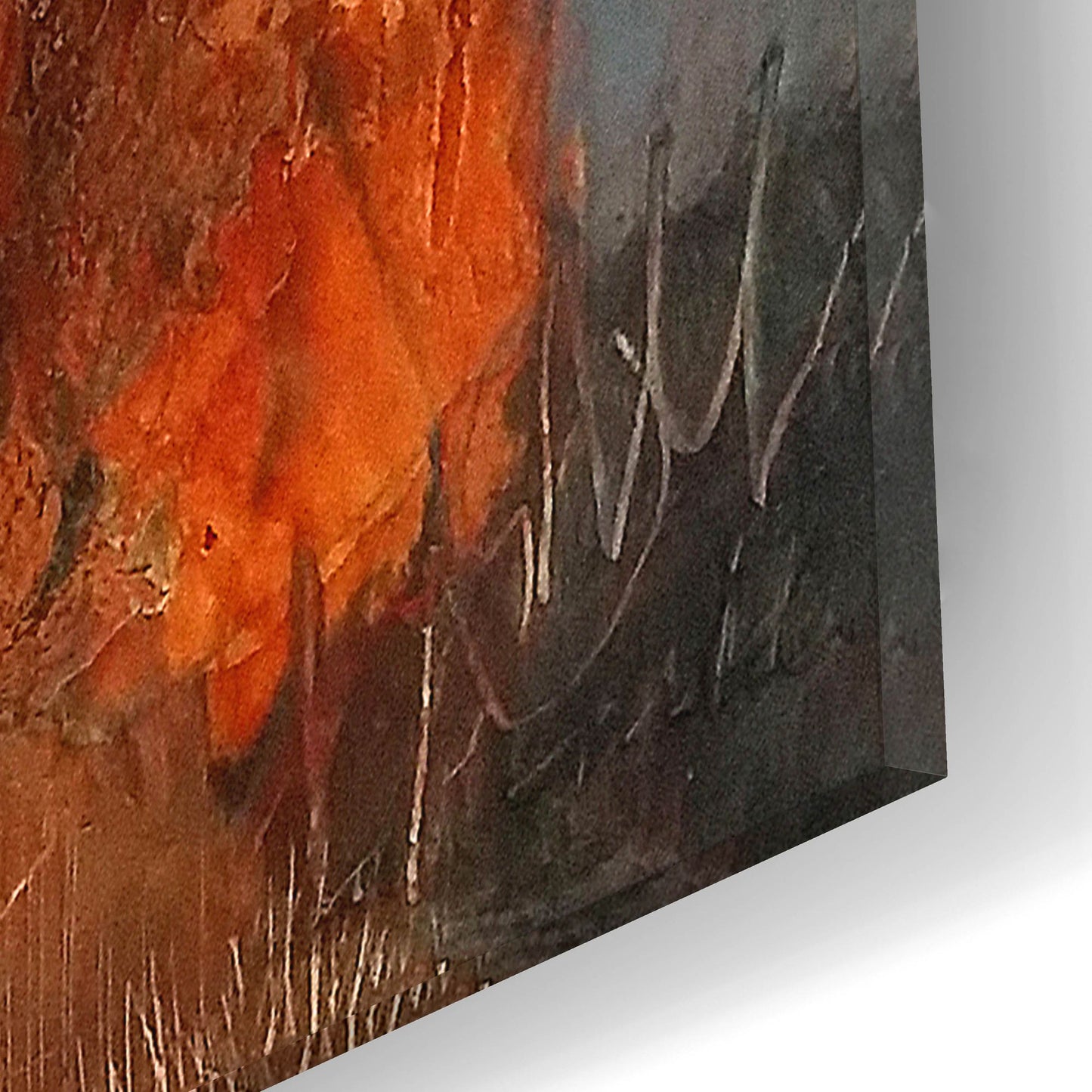 Epic Art 'Fears Burn Down' by Nicole Hoeft, Acrylic Glass Wall Art,12x12