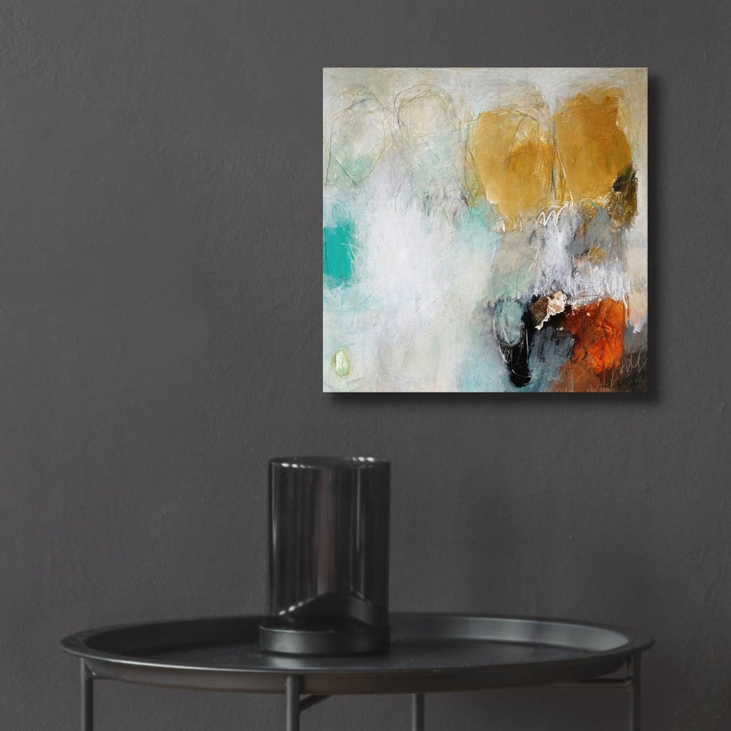 Epic Art 'Fears Burn Down' by Nicole Hoeft, Acrylic Glass Wall Art,12x12