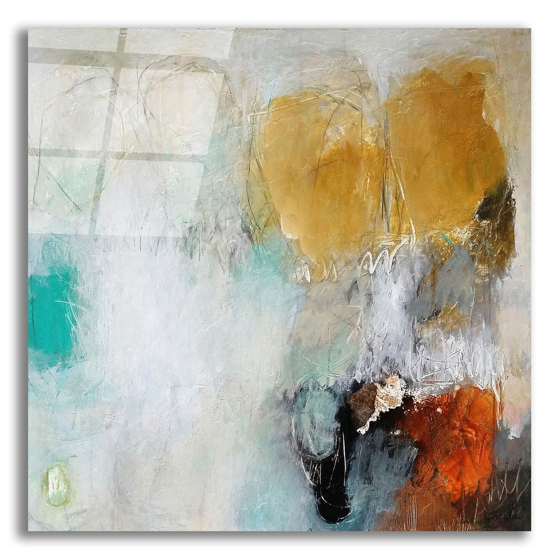 Epic Art 'Fears Burn Down' by Nicole Hoeft, Acrylic Glass Wall Art