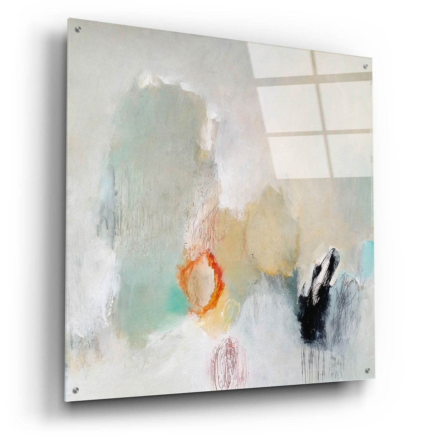 Epic Art 'Never Pass Here' by Nicole Hoeft, Acrylic Glass Wall Art,36x36