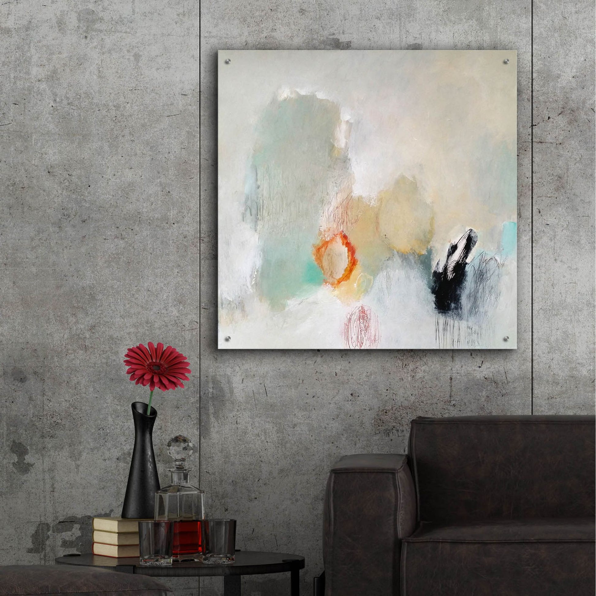 Epic Art 'Never Pass Here' by Nicole Hoeft, Acrylic Glass Wall Art,36x36