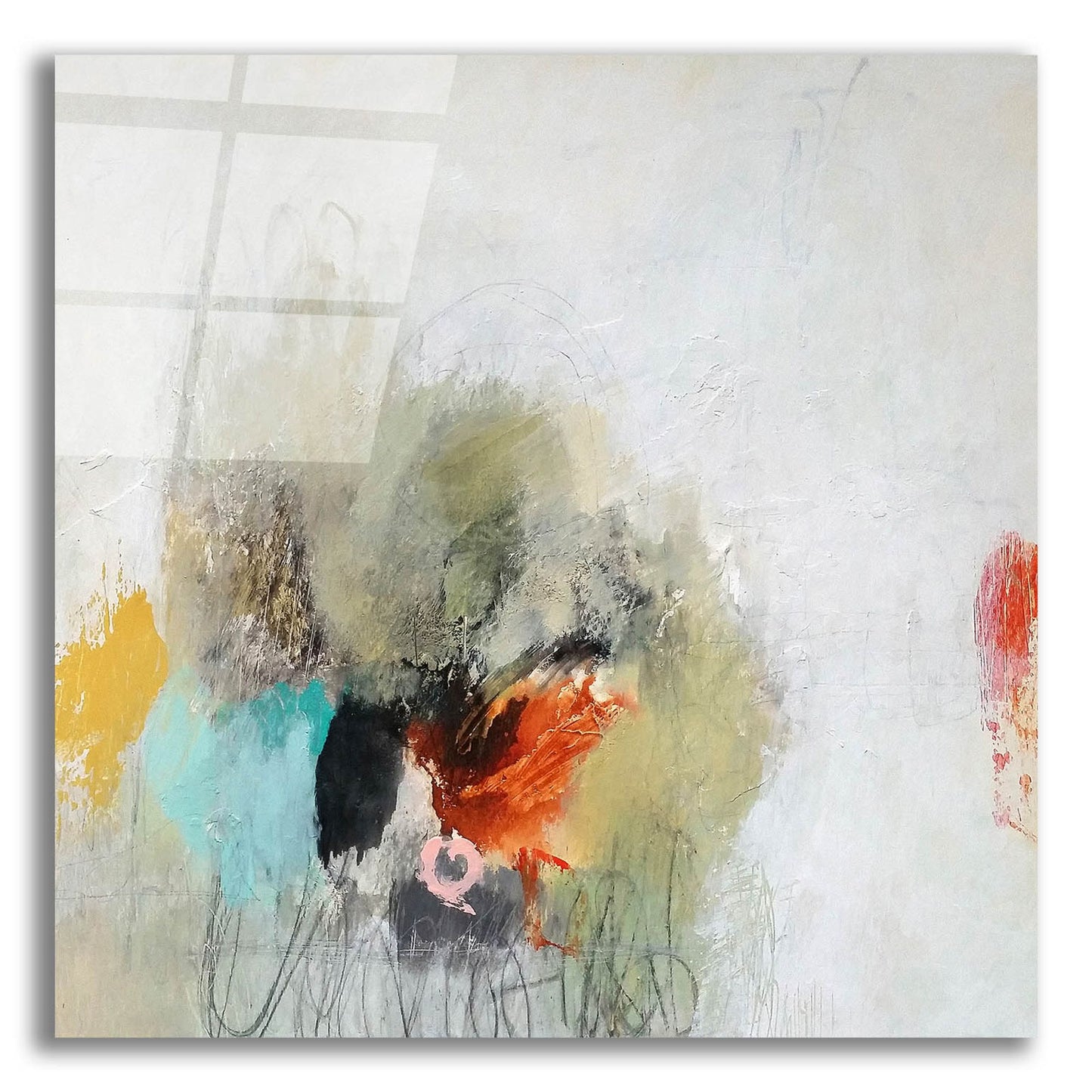 Epic Art 'Push Away' by Nicole Hoeft, Acrylic Glass Wall Art