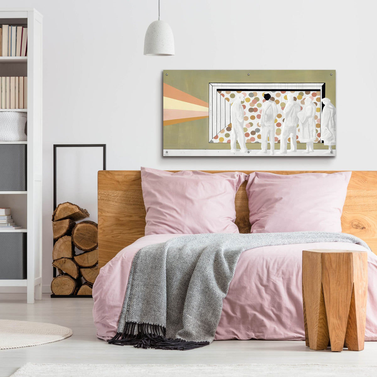 Epic Art 'The Lineup' by Nicolai Kubel Olesen, Acrylic Glass Wall Art,48x24